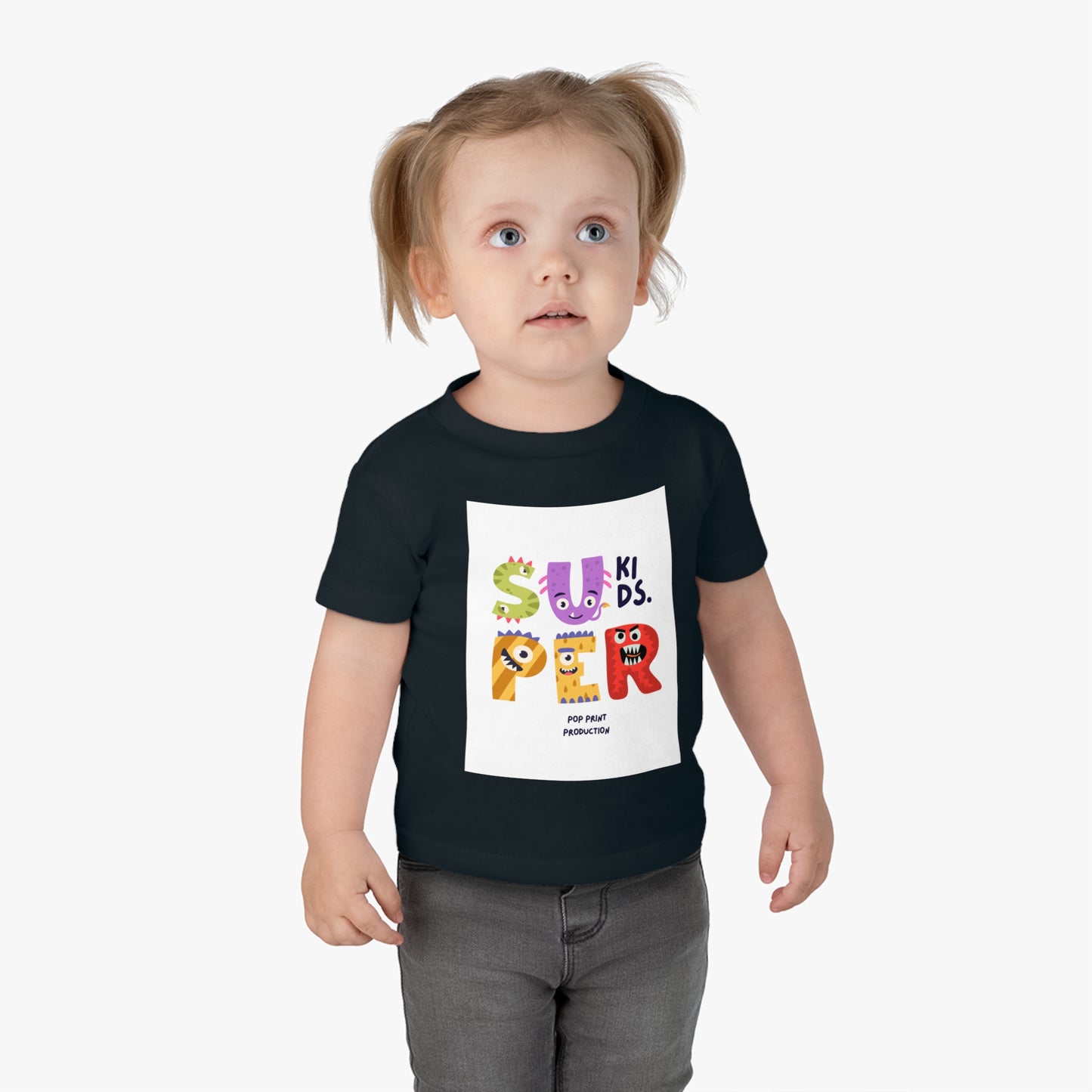 Super Kids Infant Cotton Jersey Tee – Fun and Colorful Toddler Shirt