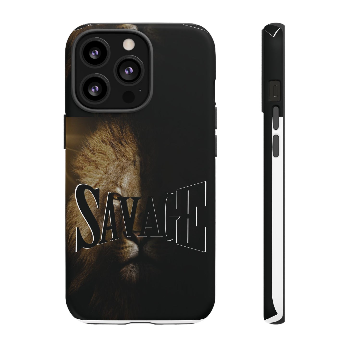 Savage Lion Phone Case - Tough & Stylish Protection