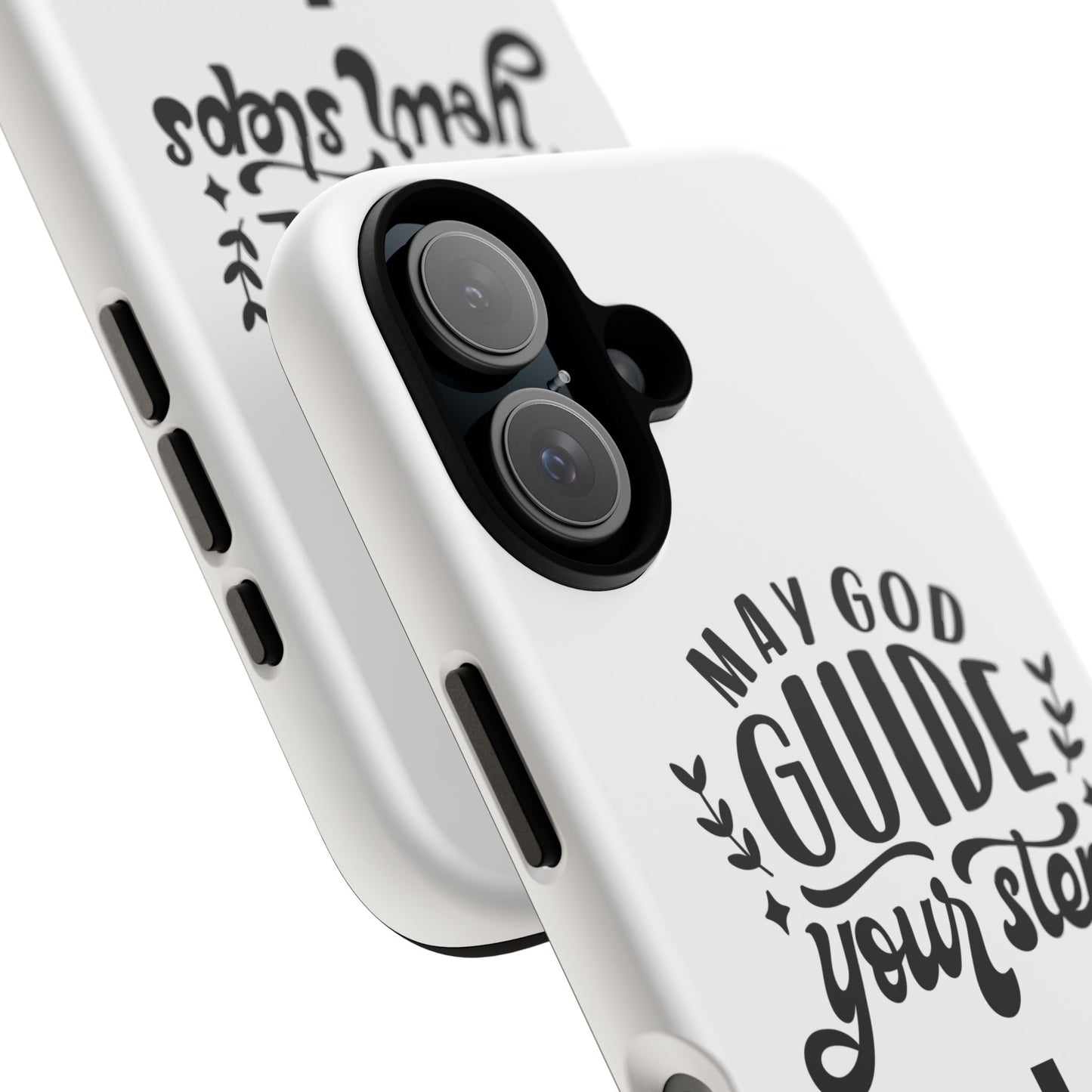 Inspirational Phone Case - "May God Guide Your Steps"