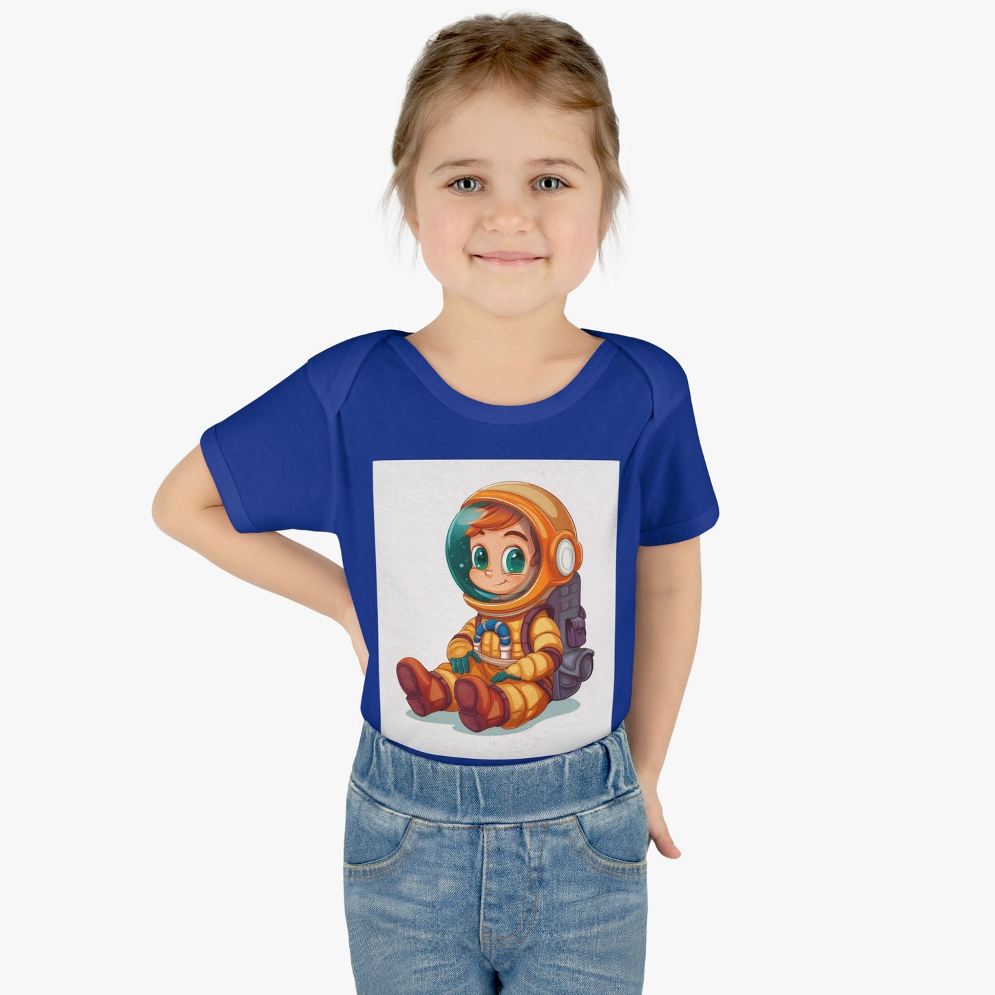 Cute Astronaut Baby Bodysuit - Adorable Infant Space Outfit for Newborns