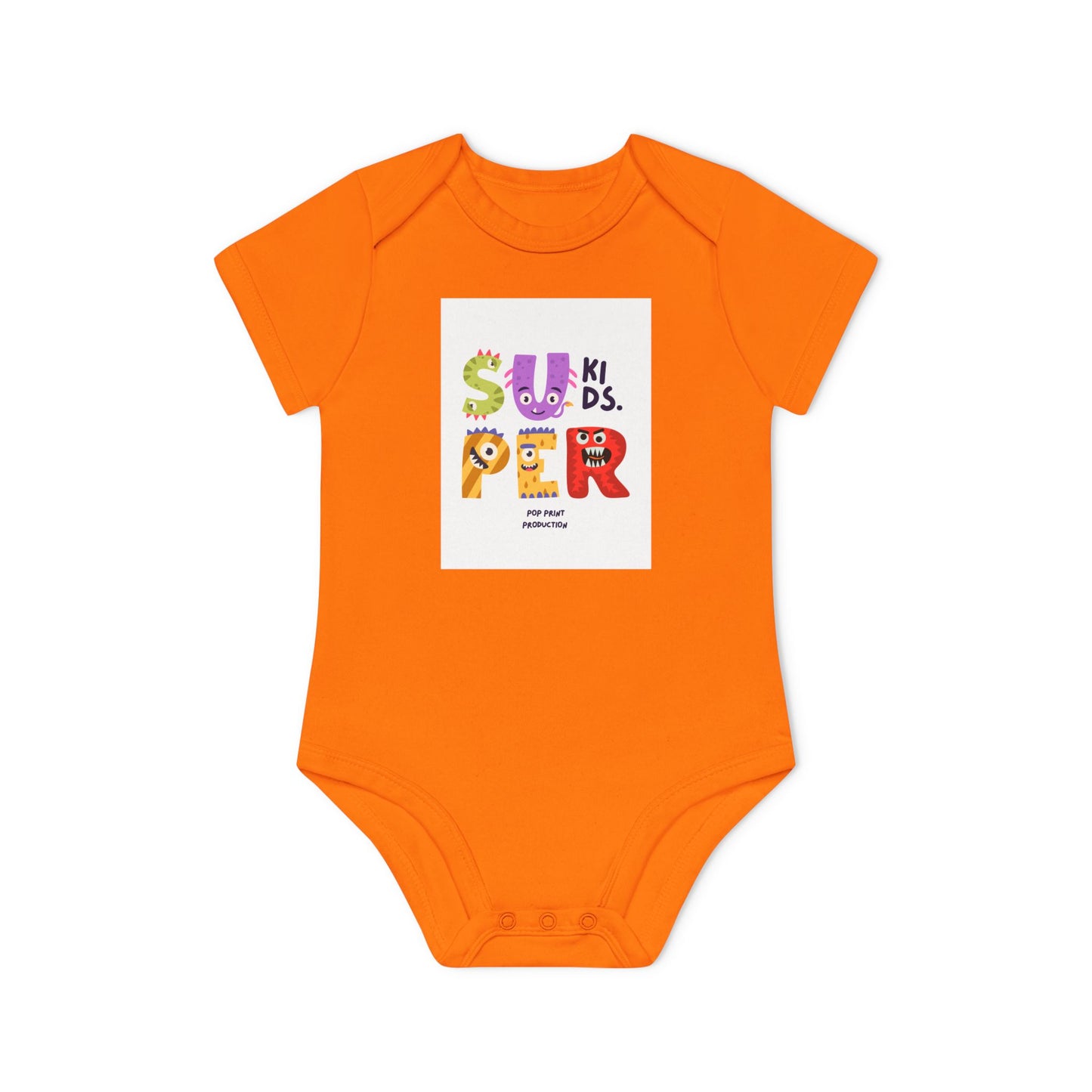 Super Fun Organic Baby Bodysuit - Perfect for Playtime and Gifts