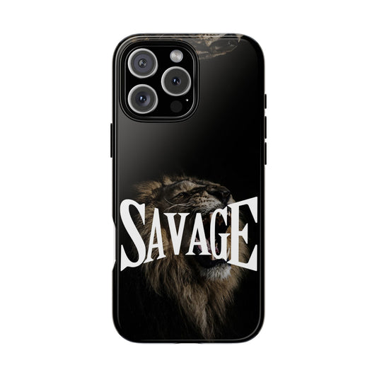 Savage Lion Phone Case | Tough & Stylish Protection