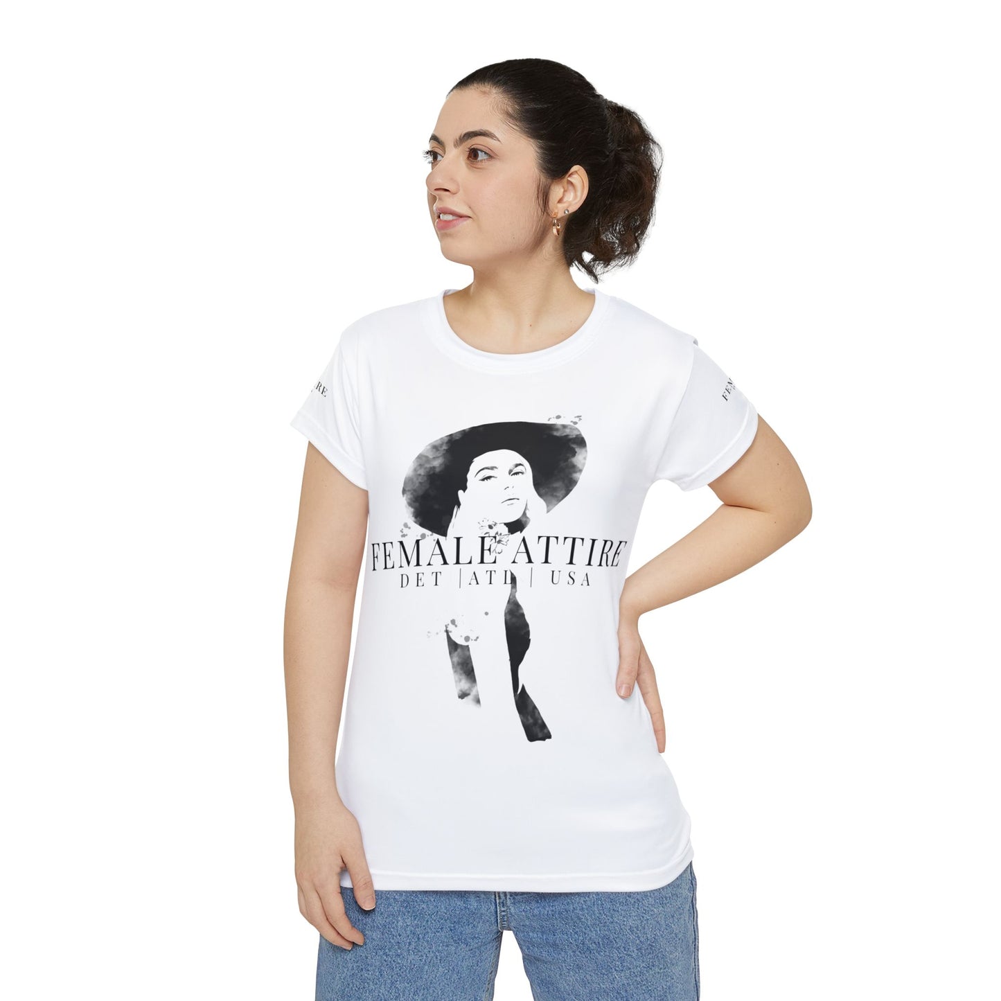 Empowerment Women's Short Sleeve Shirt - Bold Female Attire Graphic Tee