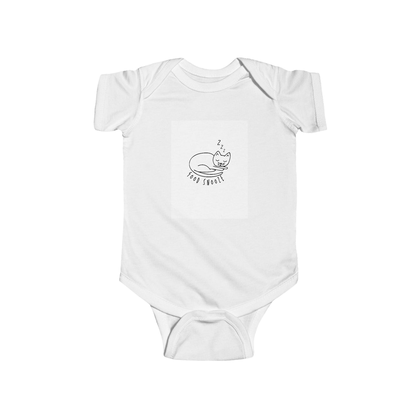 Cute Cat Nap Infant Bodysuit - Adorable Baby Clothes for Sleepy Snuggles