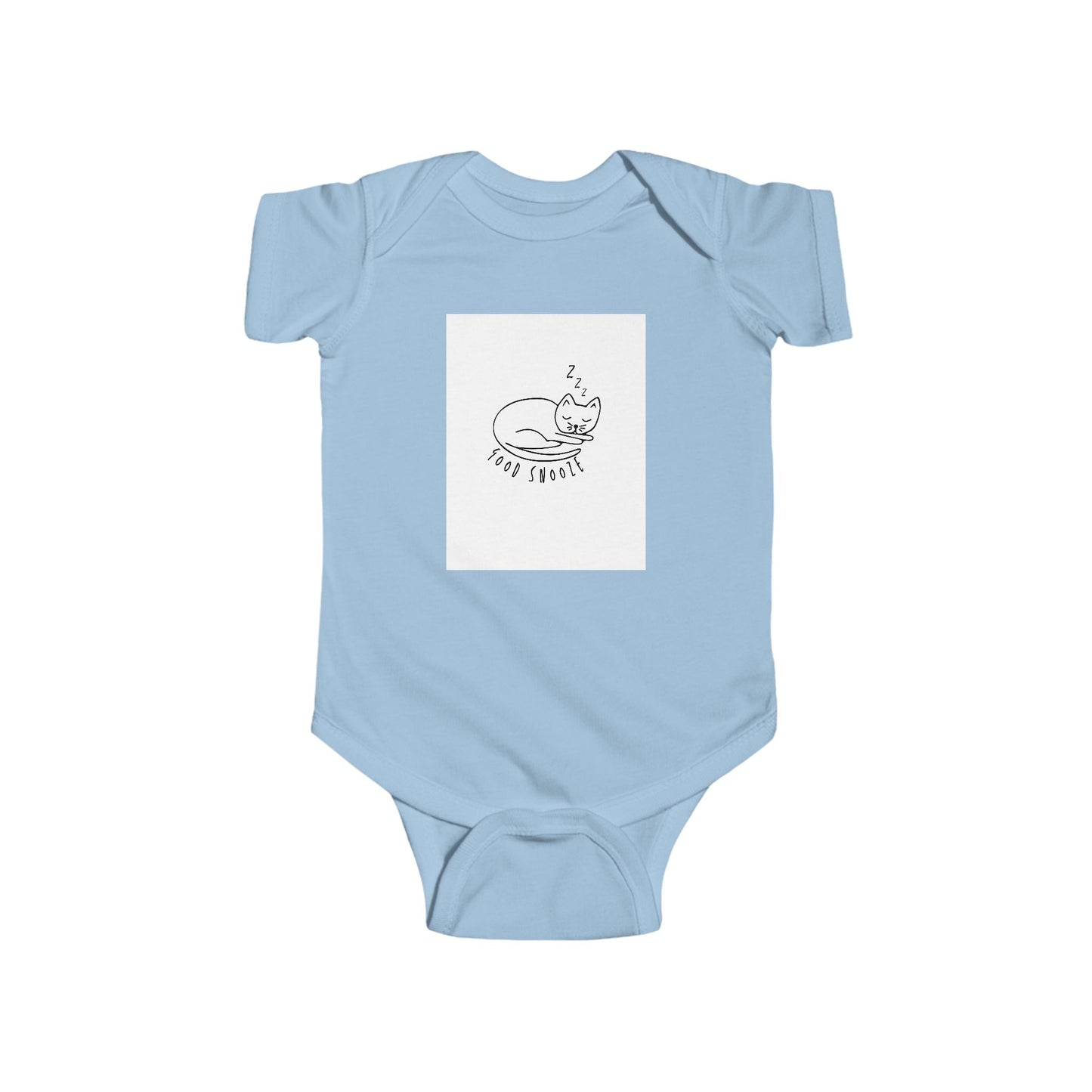 Cute Cat Nap Infant Bodysuit - Adorable Baby Clothes for Sleepy Snuggles