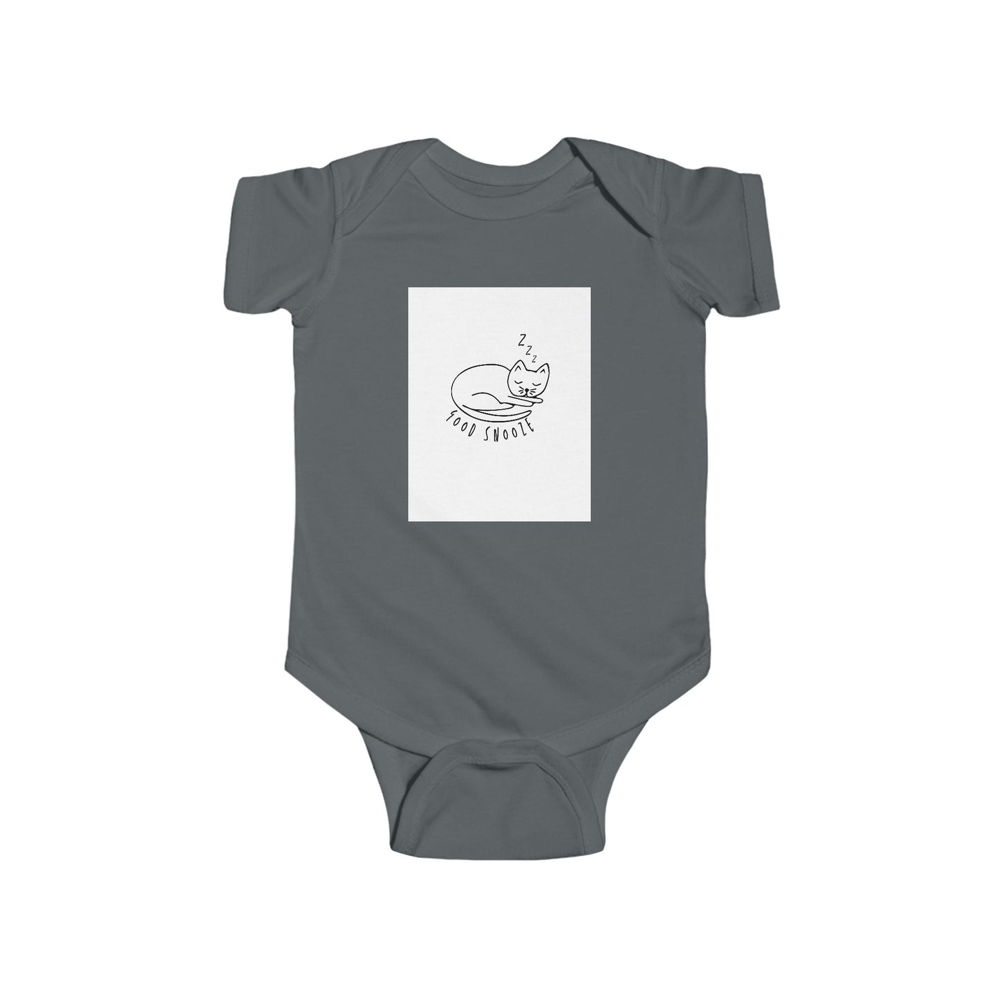 Cute Cat Nap Infant Bodysuit - Adorable Baby Clothes for Sleepy Snuggles