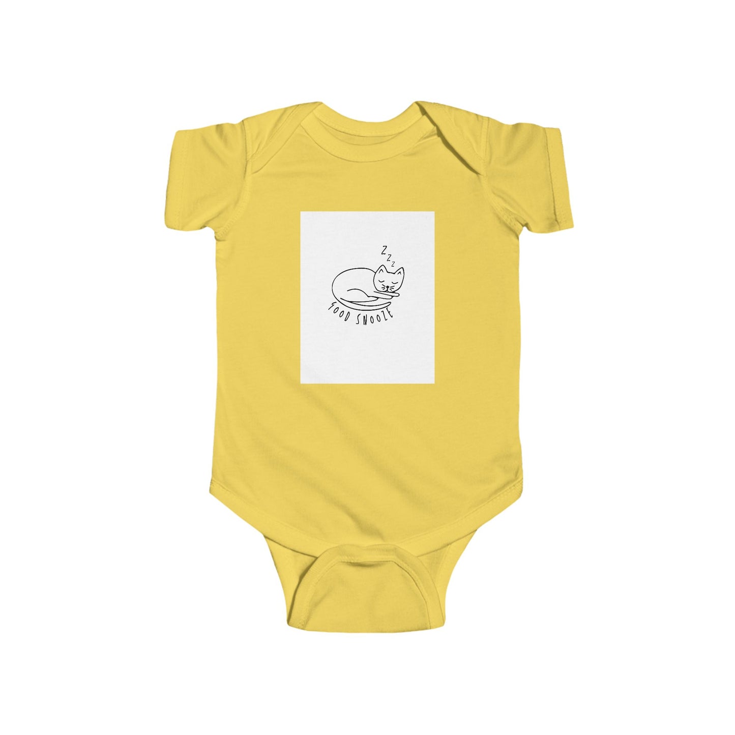 Cute Cat Nap Infant Bodysuit - Adorable Baby Clothes for Sleepy Snuggles