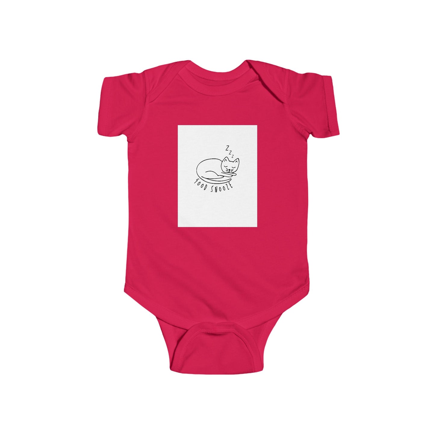 Cute Cat Nap Infant Bodysuit - Adorable Baby Clothes for Sleepy Snuggles