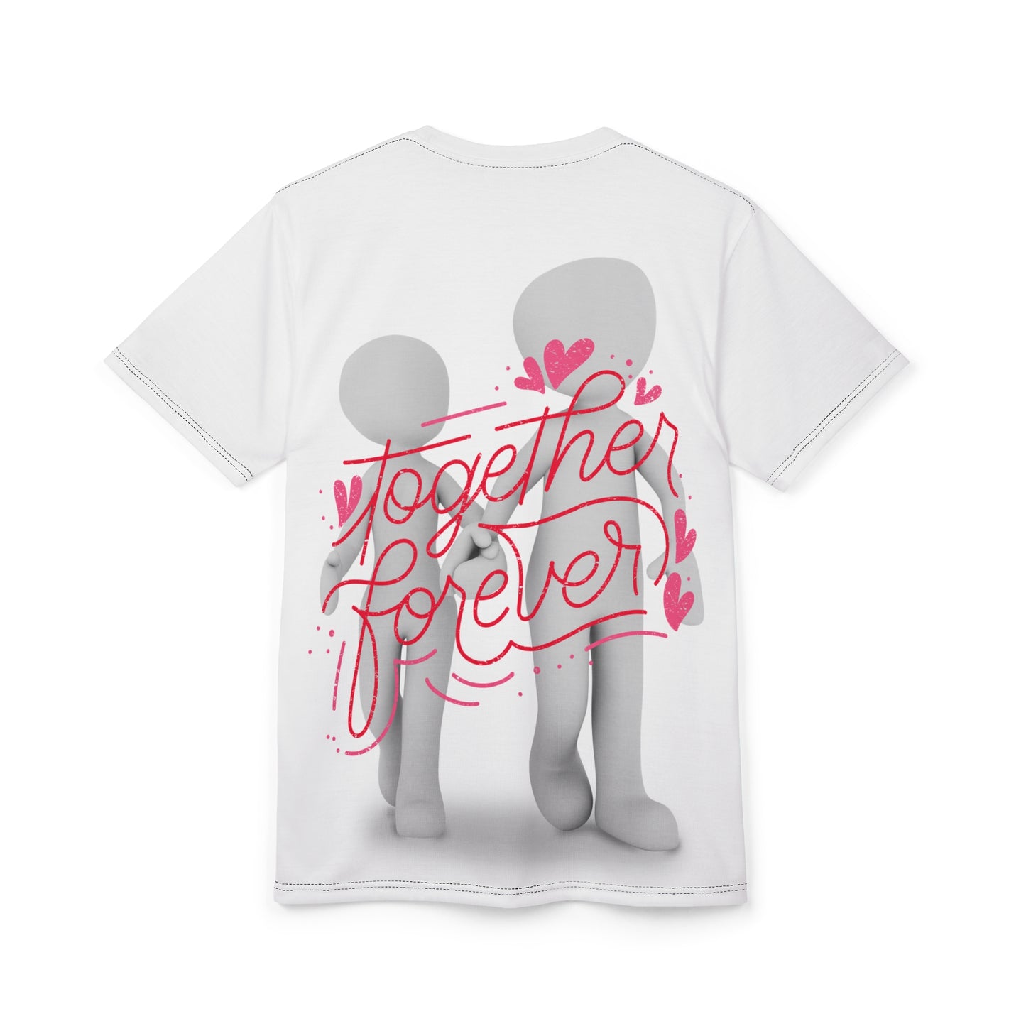 Romantic Together Forever Unisex Tee - Perfect for Couples and Anniversaries