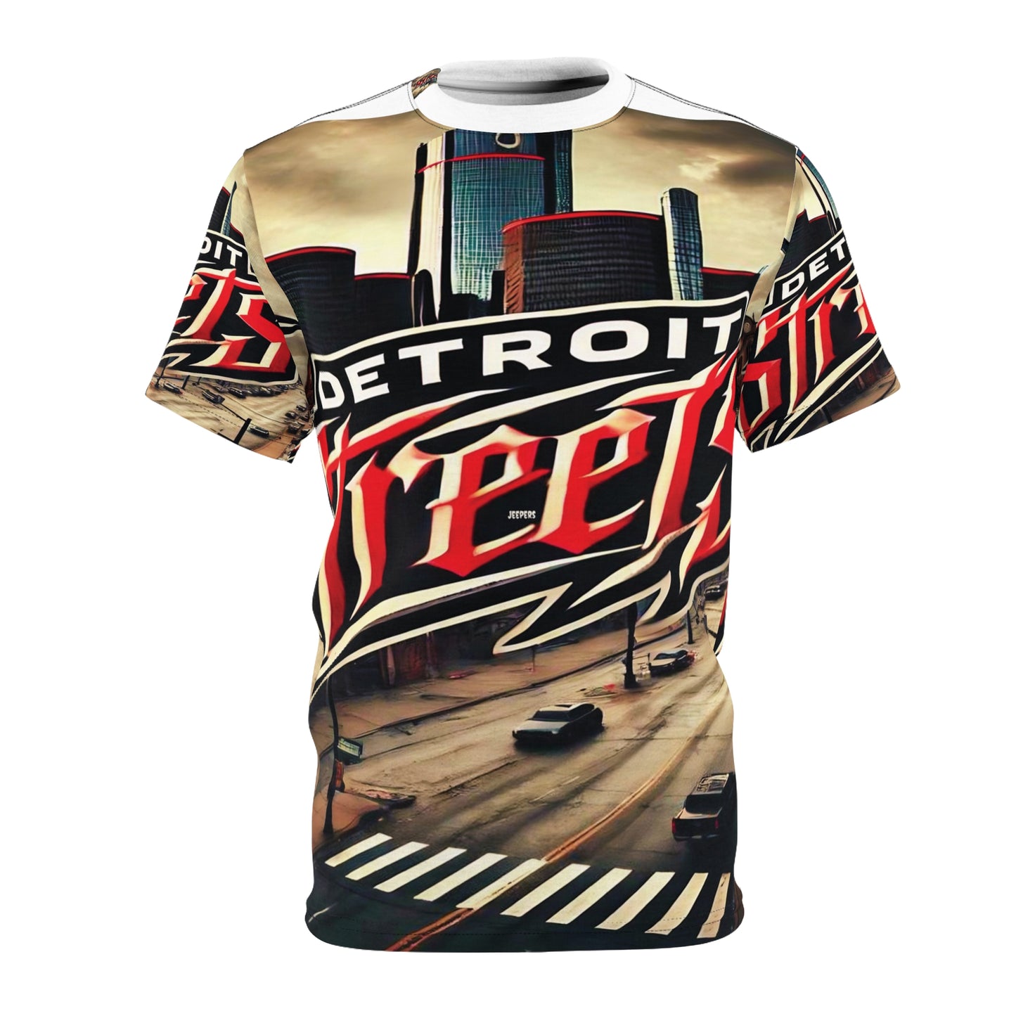 Detroit Streets Unisex Tee - Urban Graphic Tee for City Lovers