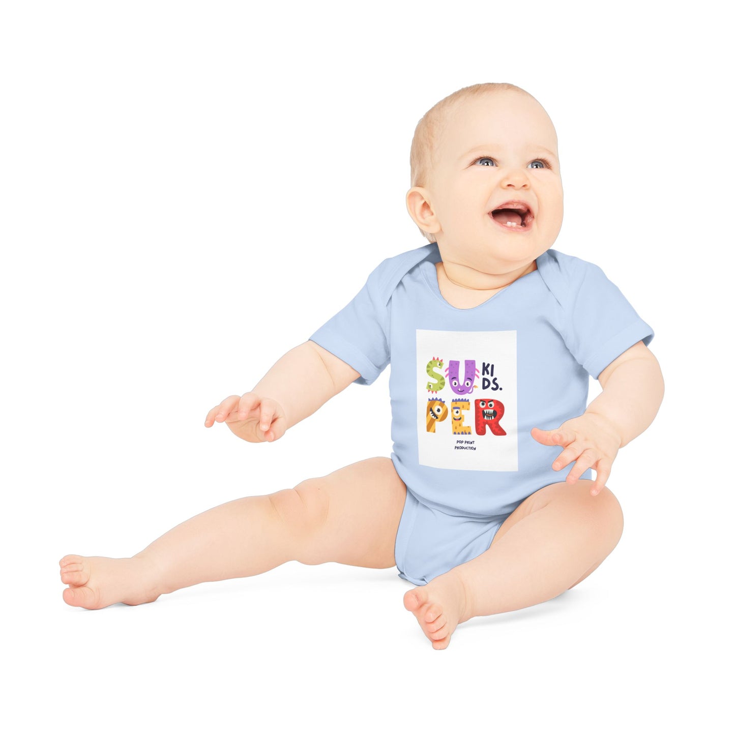 Super Fun Organic Baby Bodysuit - Perfect for Playtime and Gifts