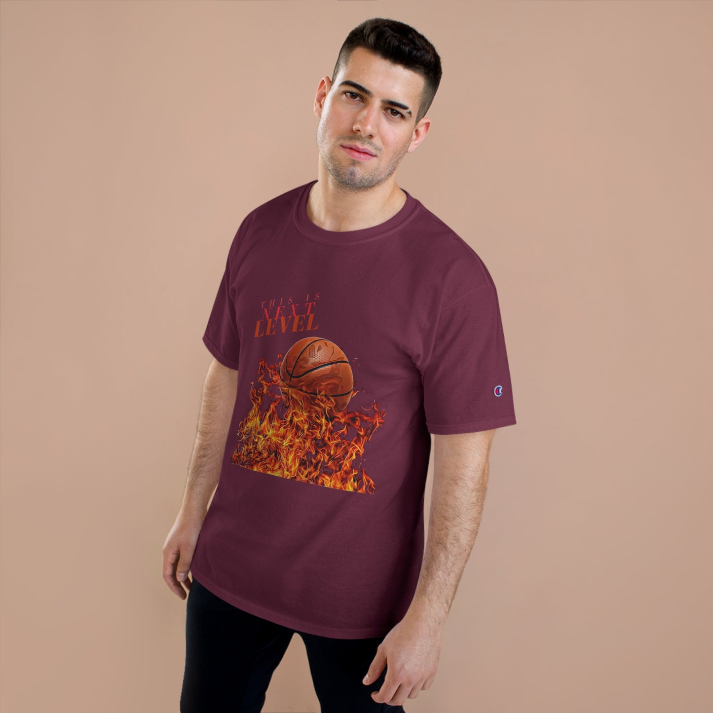 This Is The Next Level Basketball T-Shirt | Champion Graphic Tee for Sports Enthusiasts