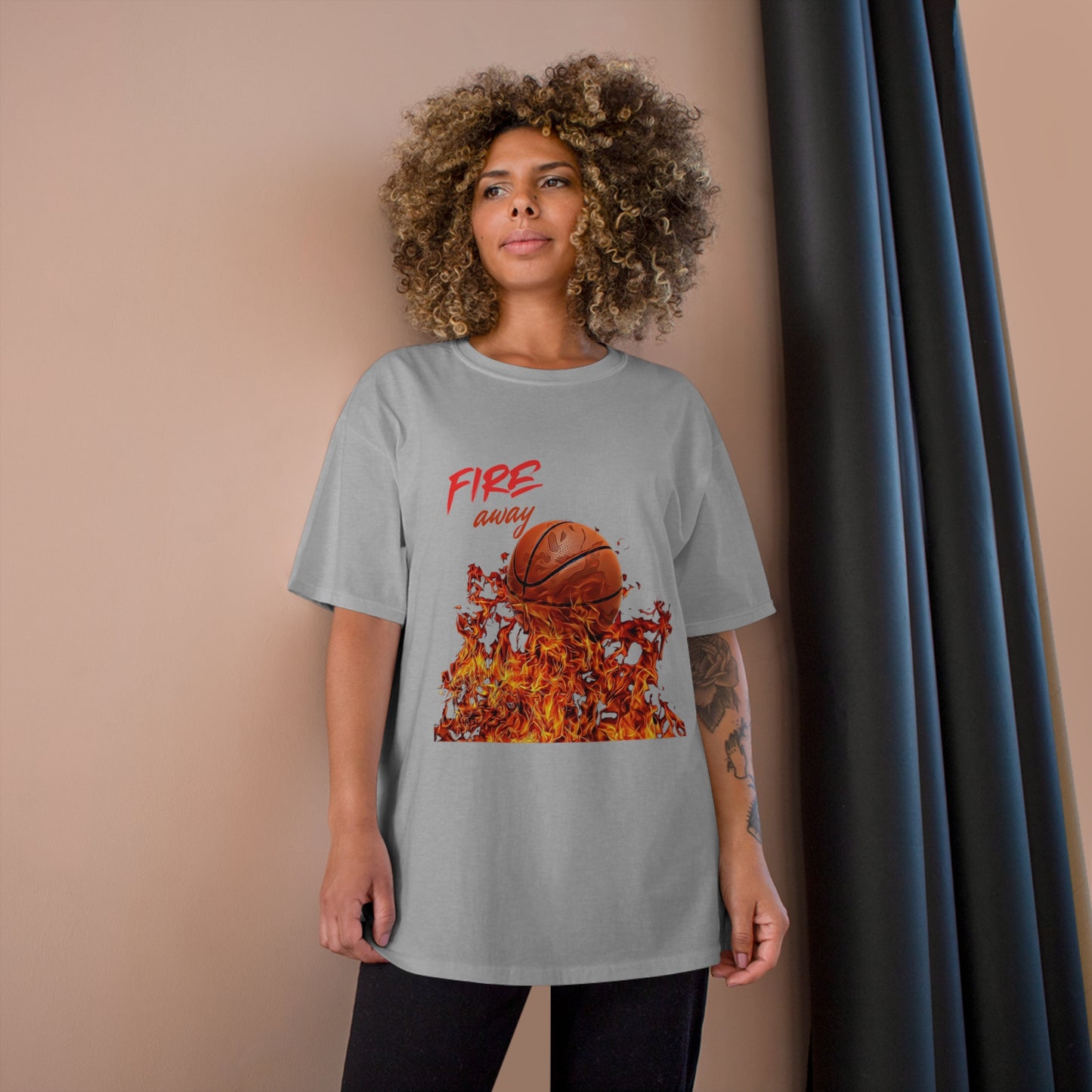 Champion Fire Away Basketball T-Shirt - Sports Apparel for Fans