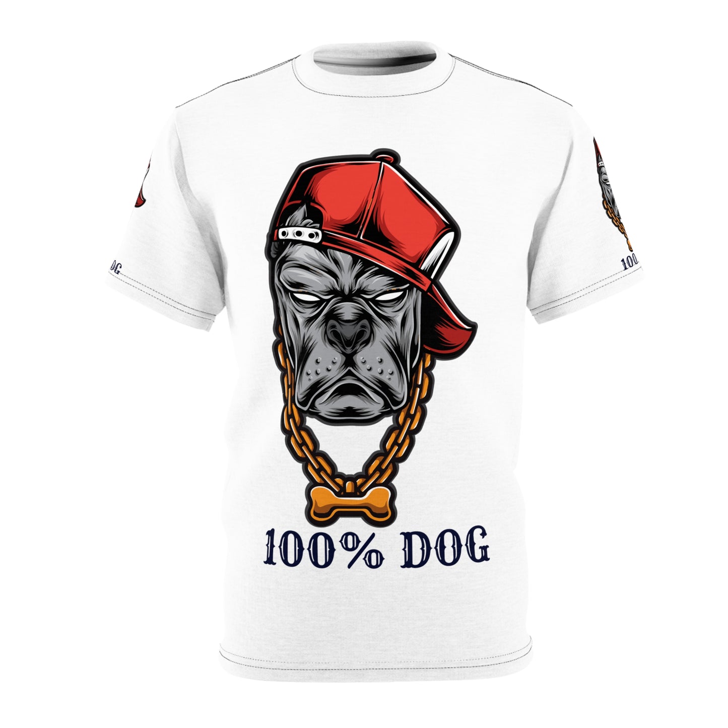 Cool 100% Dog Unisex Tee - Stylish Graphic Tee for Dog Lovers