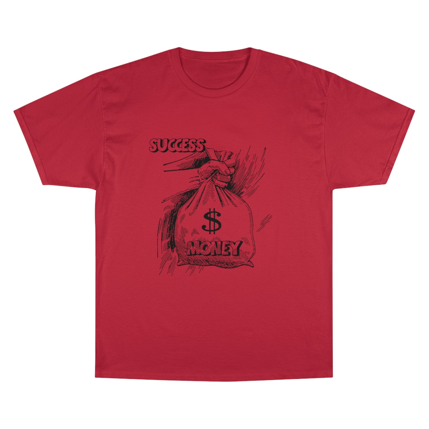 Success Money Champion T-Shirt - Motivational Graphic Tee for Goal-Getters