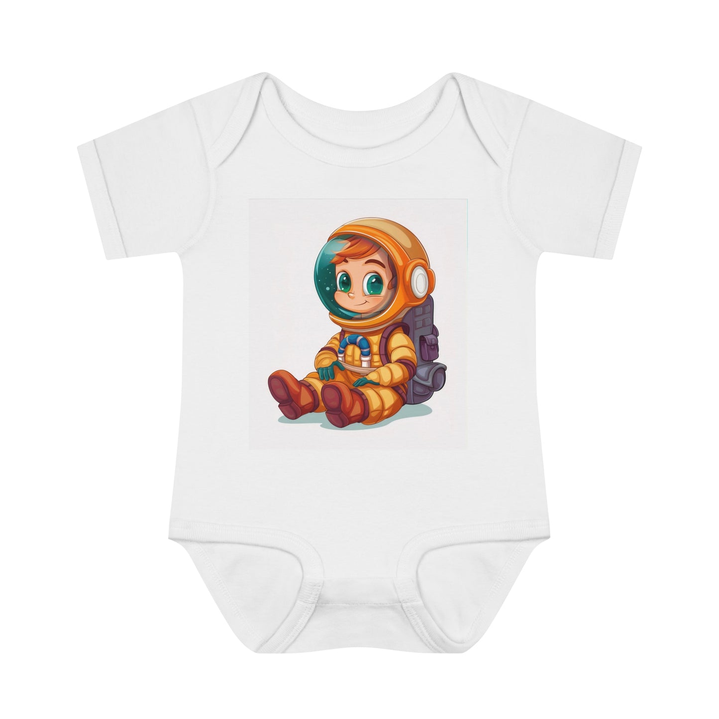 Cute Astronaut Baby Bodysuit - Adorable Infant Space Outfit for Newborns