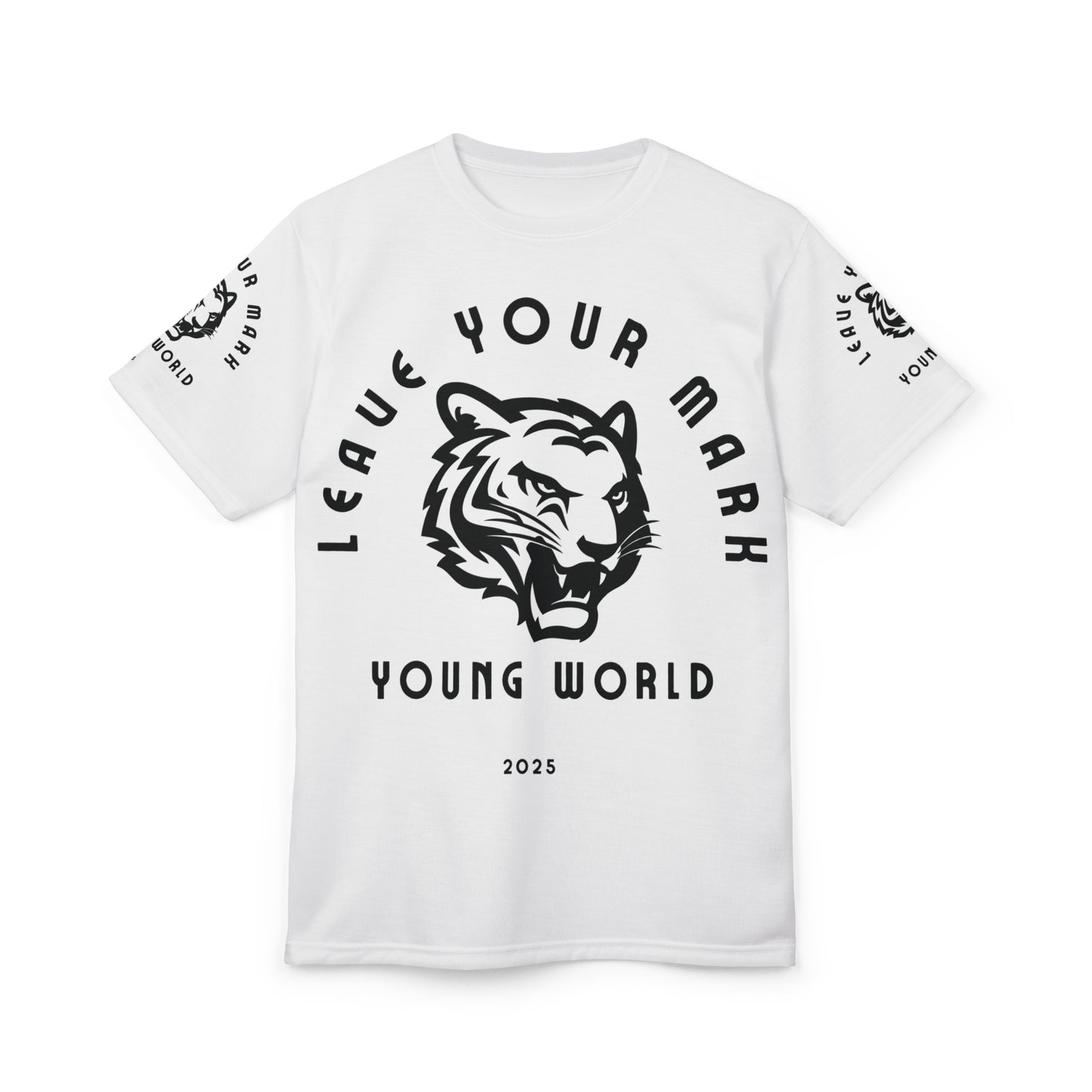 Youth Empowerment Tee - Leave Your Mark Tiger Design