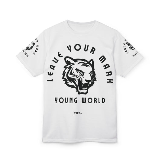 Youth Empowerment Tee - Leave Your Mark Tiger Design