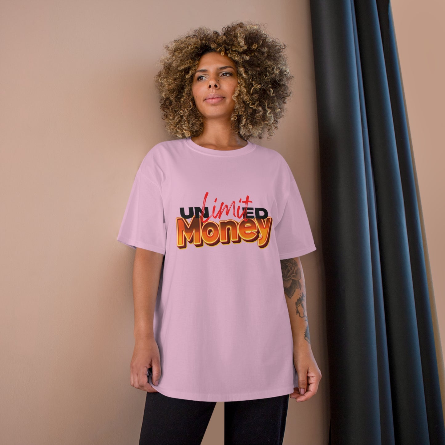 Champion T-Shirt - Unlimited Money Graphic Tee for Trendsetters