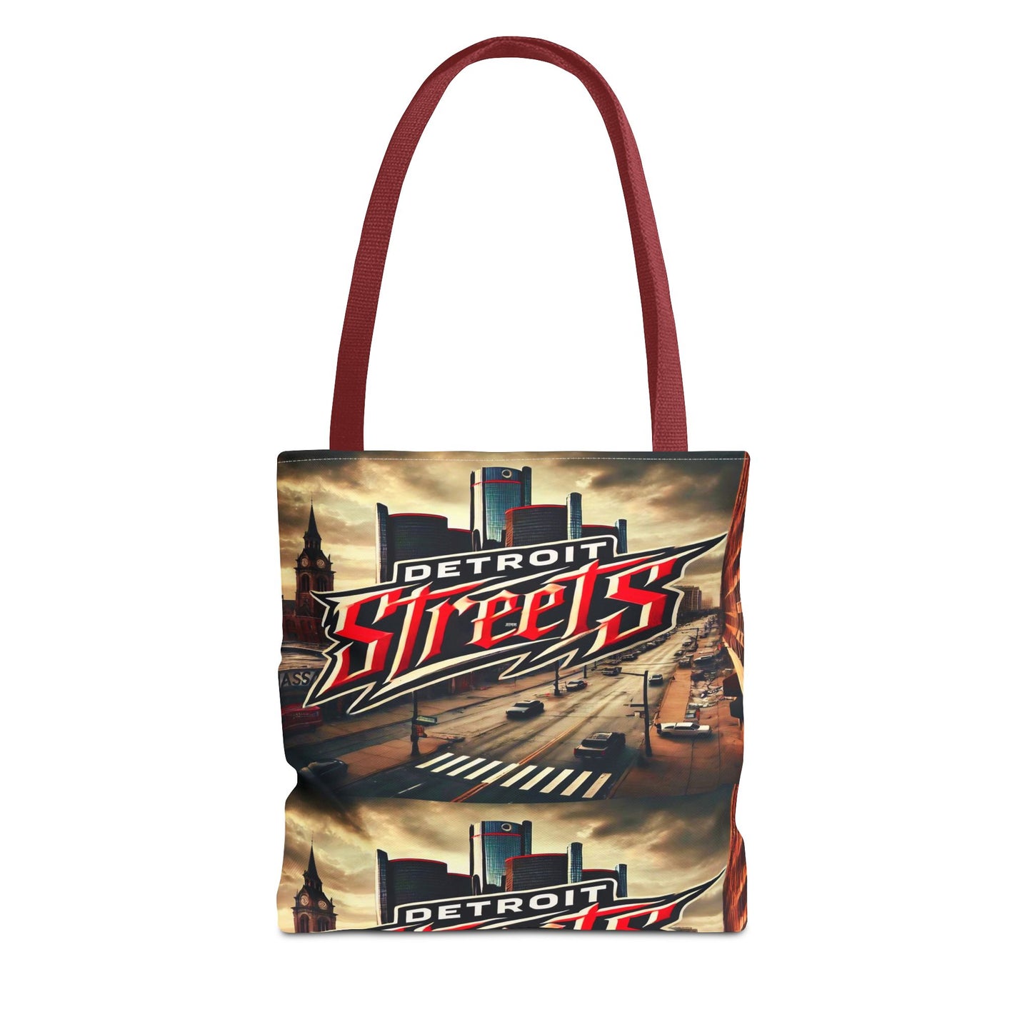 Detroit Streets Tote Bag - Stylish Urban Carryall for City Lovers