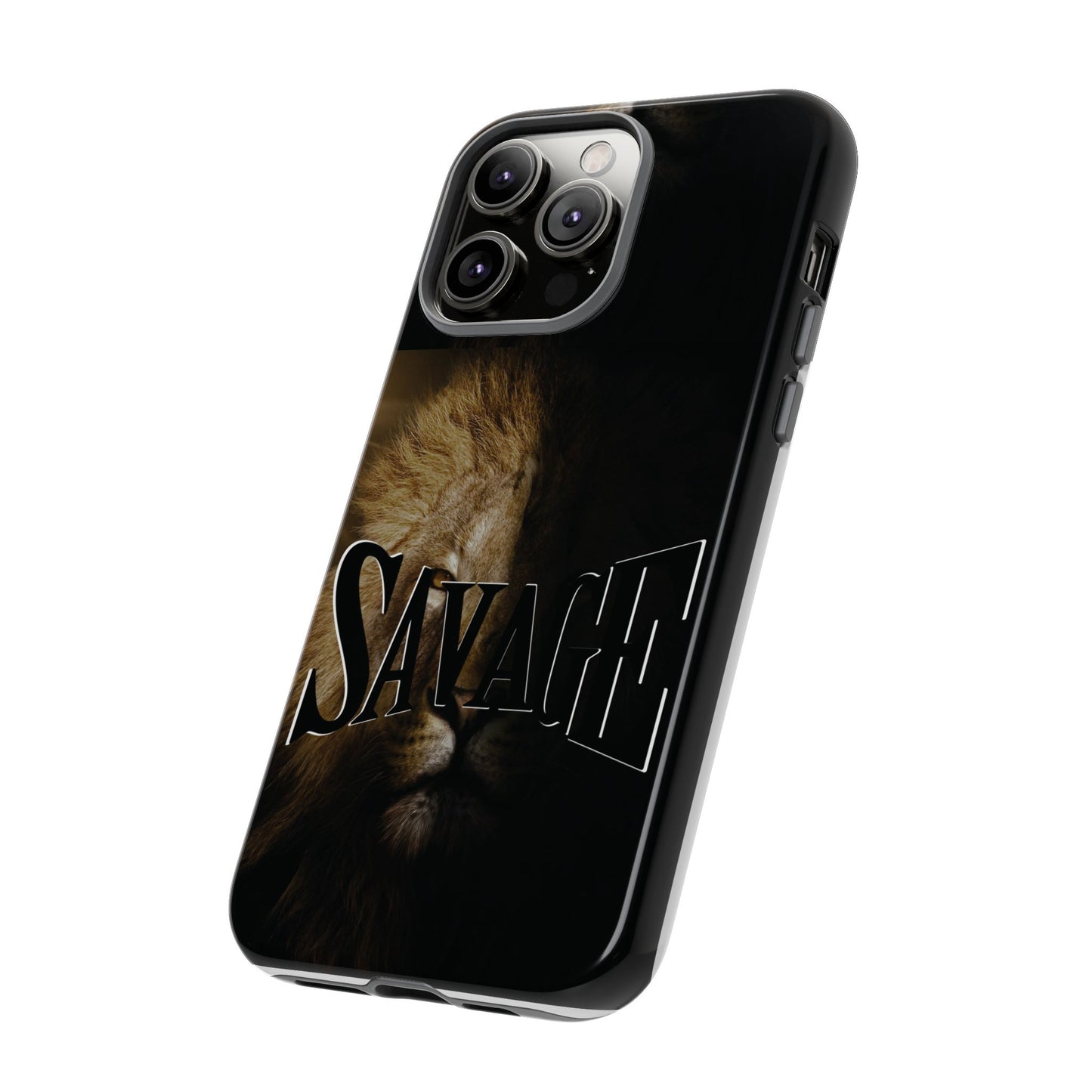 Savage Lion Phone Case - Tough & Stylish Protection