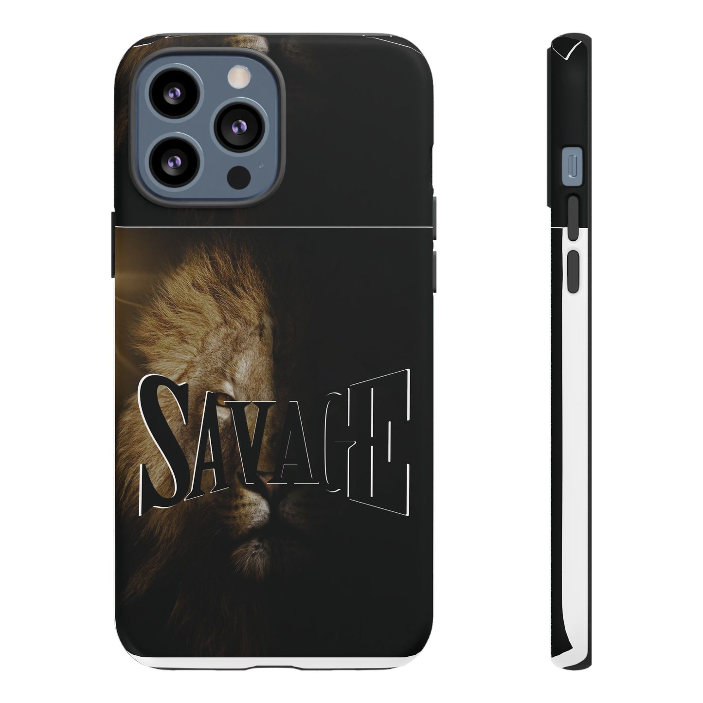 Savage Lion Phone Case - Tough & Stylish Protection