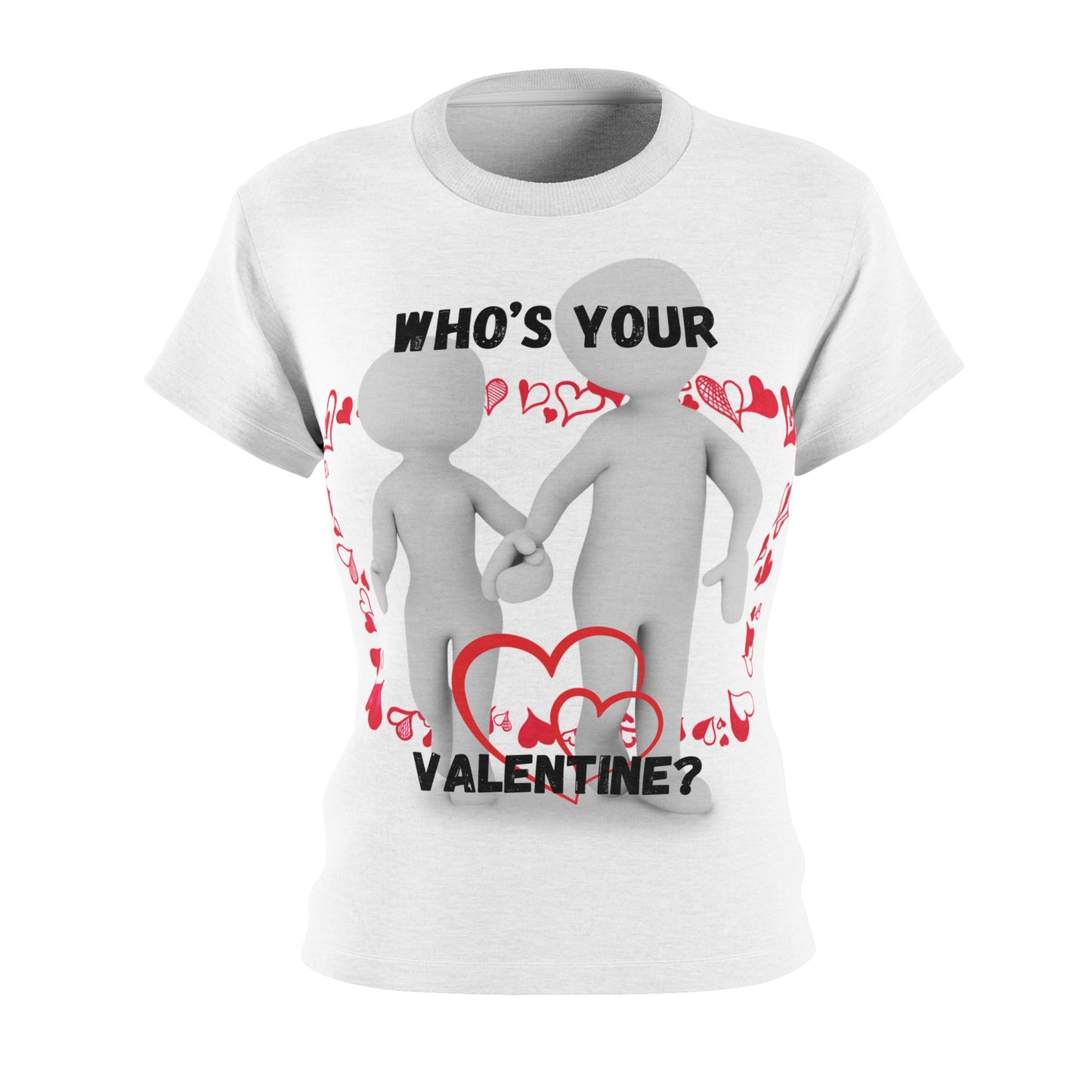 Valentine's Day Cut & Sew Tee - "Who's Your Valentine?"