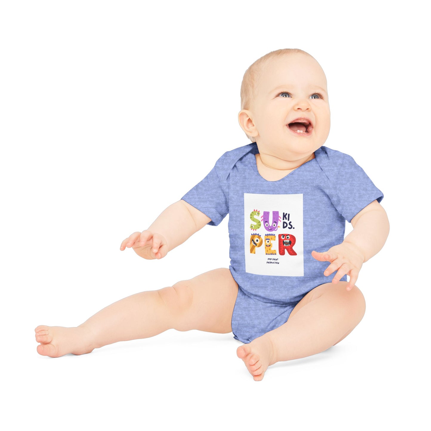 Super Fun Organic Baby Bodysuit - Perfect for Playtime and Gifts