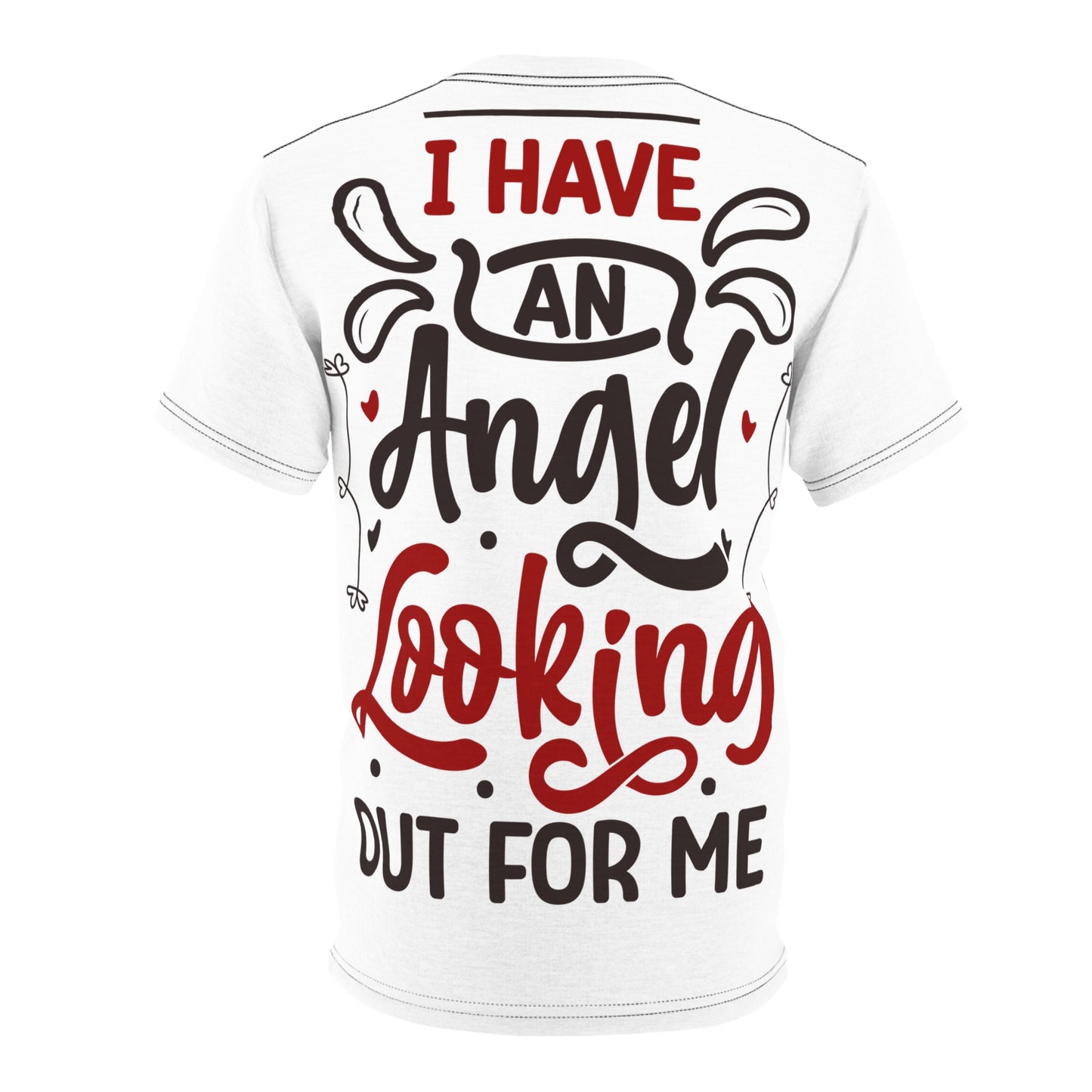 Inspirational Unisex Tee - "I Have an Angel Looking Out for Me"