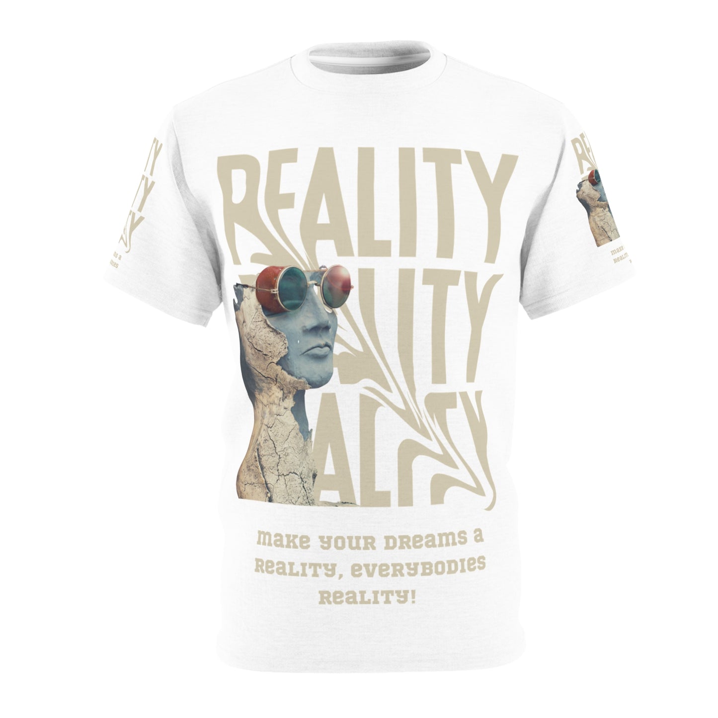 Reality Dreams Unisex Tee - Motivational Casual Wear for Dreamers