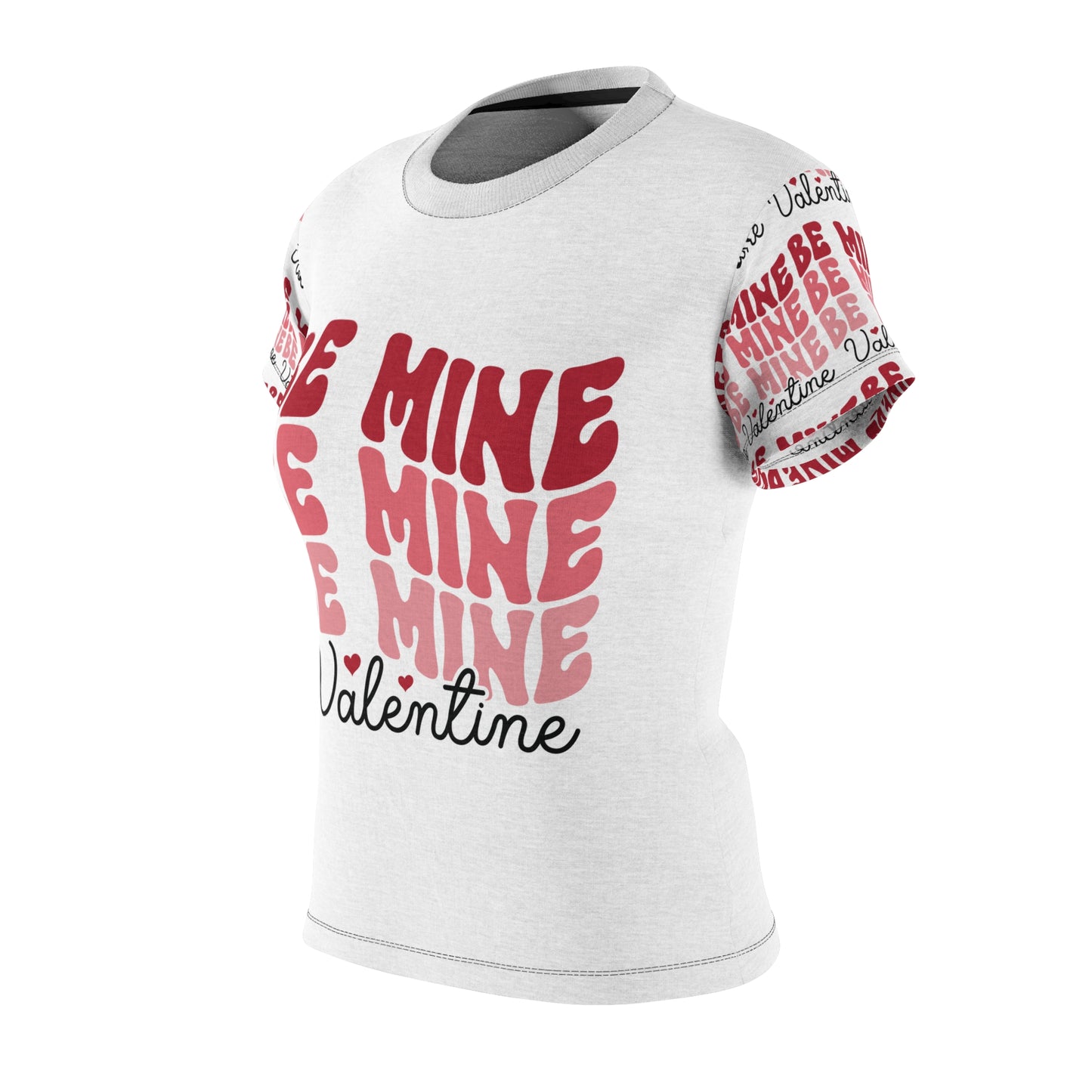 Valentine's Day Women's Tee - 'Be Mine' Print