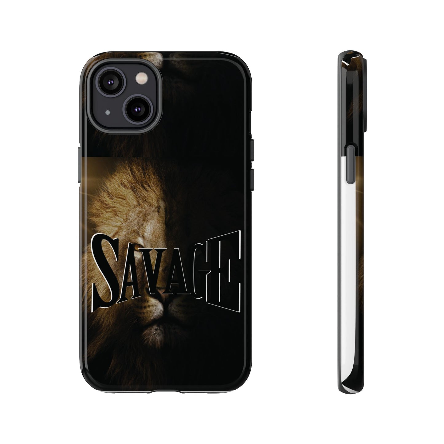 Savage Lion Phone Case - Tough & Stylish Protection