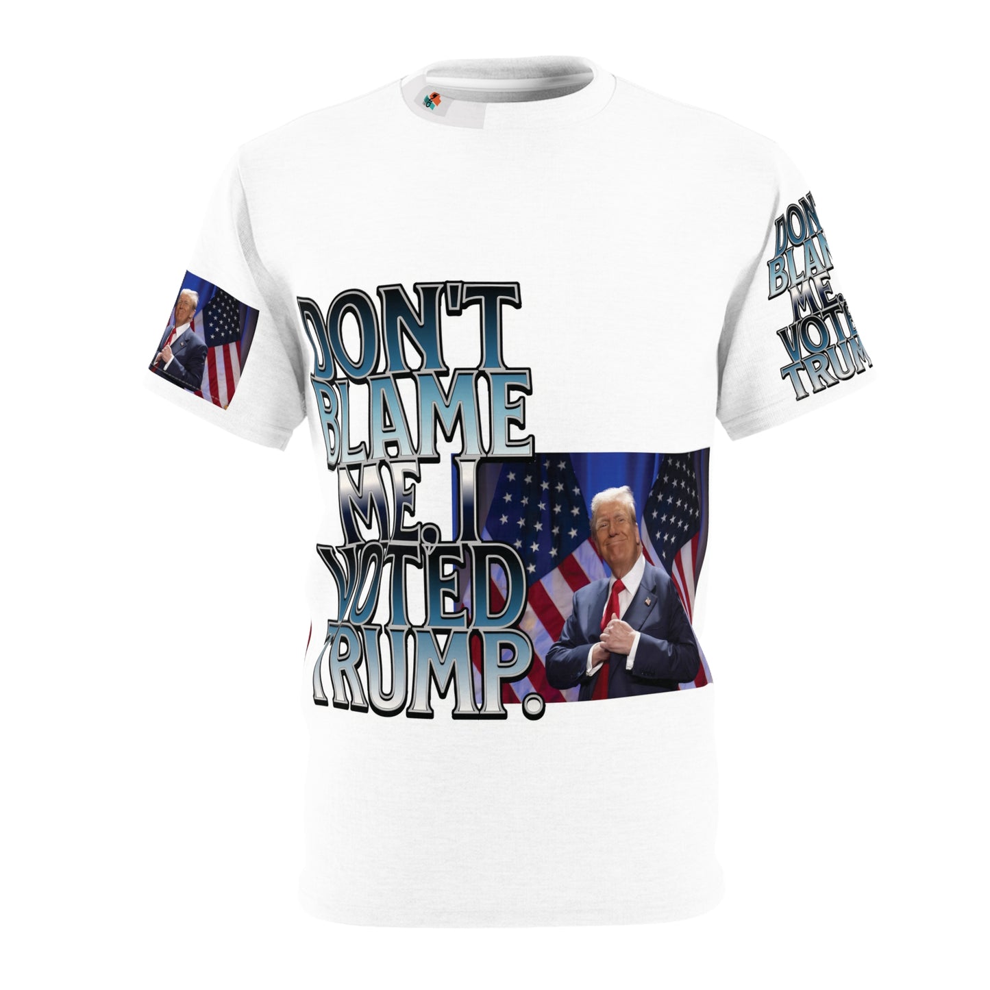 Political Humor Unisex Tee - "Don't Blame Me, I Voted Trump"