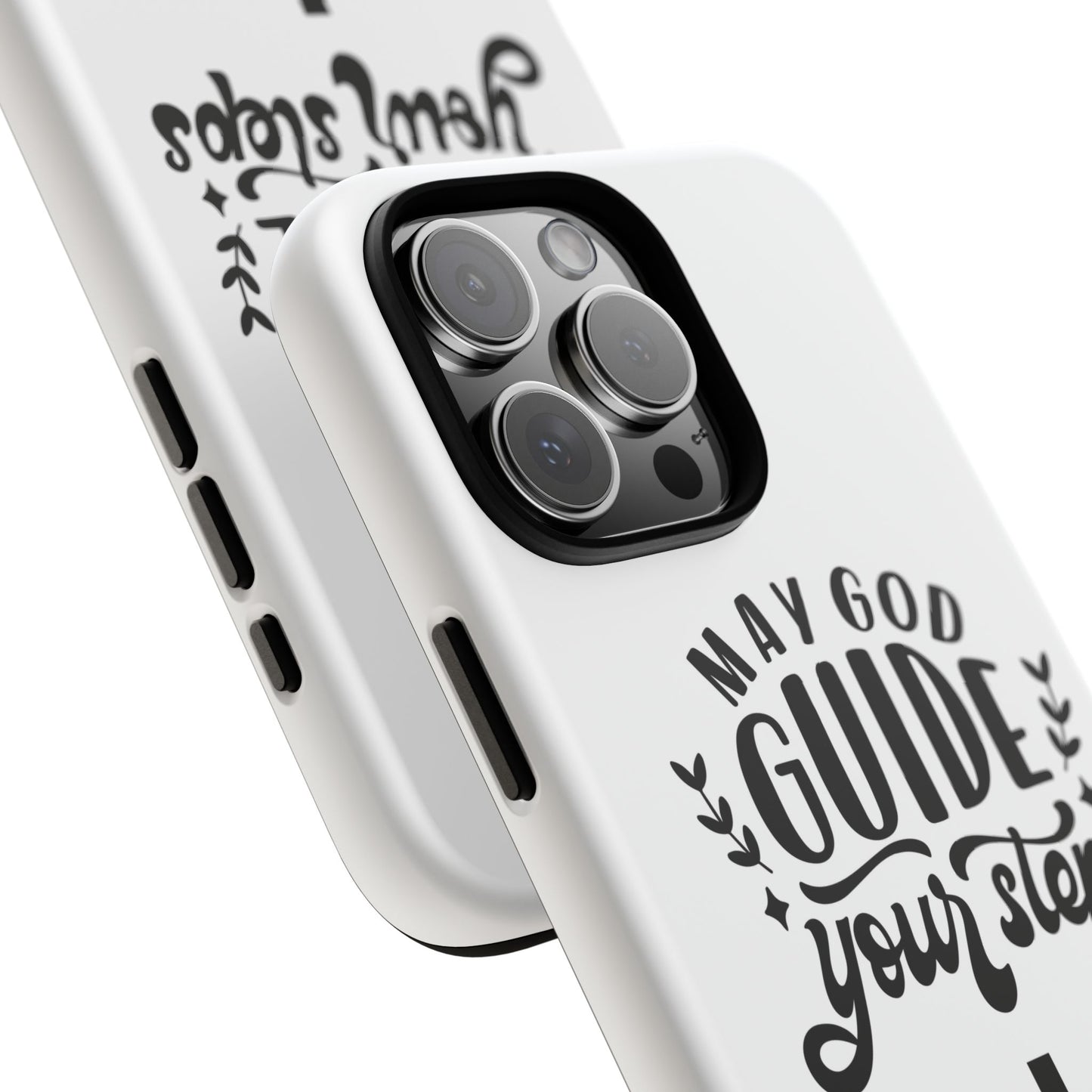 Inspirational Phone Case - "May God Guide Your Steps"