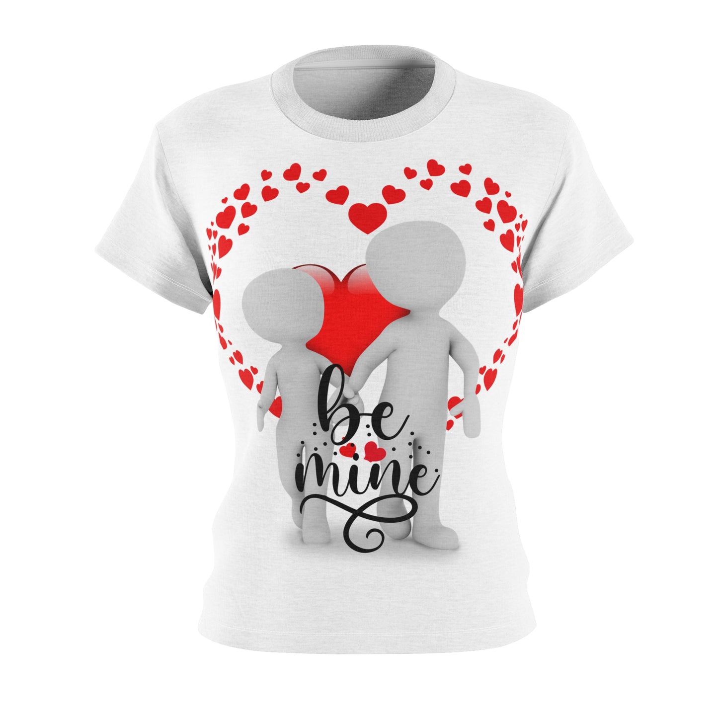 Be Mine Women's Cut & Sew Tee (AOP)