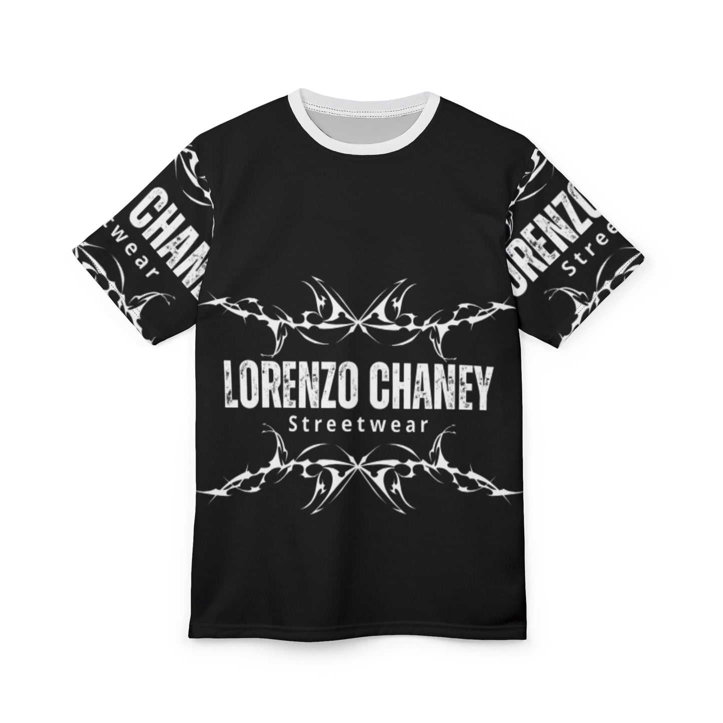 Lorenzo Chaney Streetwear Unisex Cut & Sew Tee - Stylish Urban Graphic T-Shirt