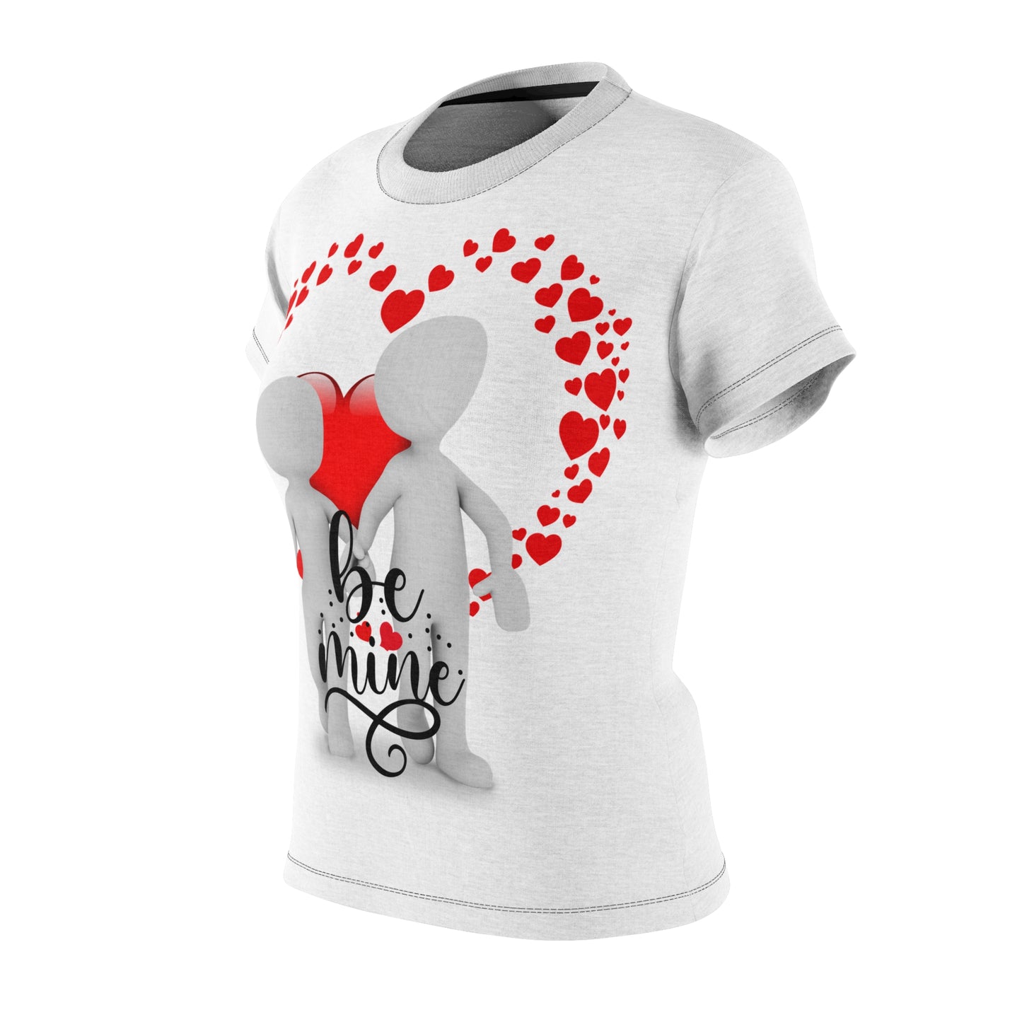 Be Mine Women's Cut & Sew Tee (AOP)