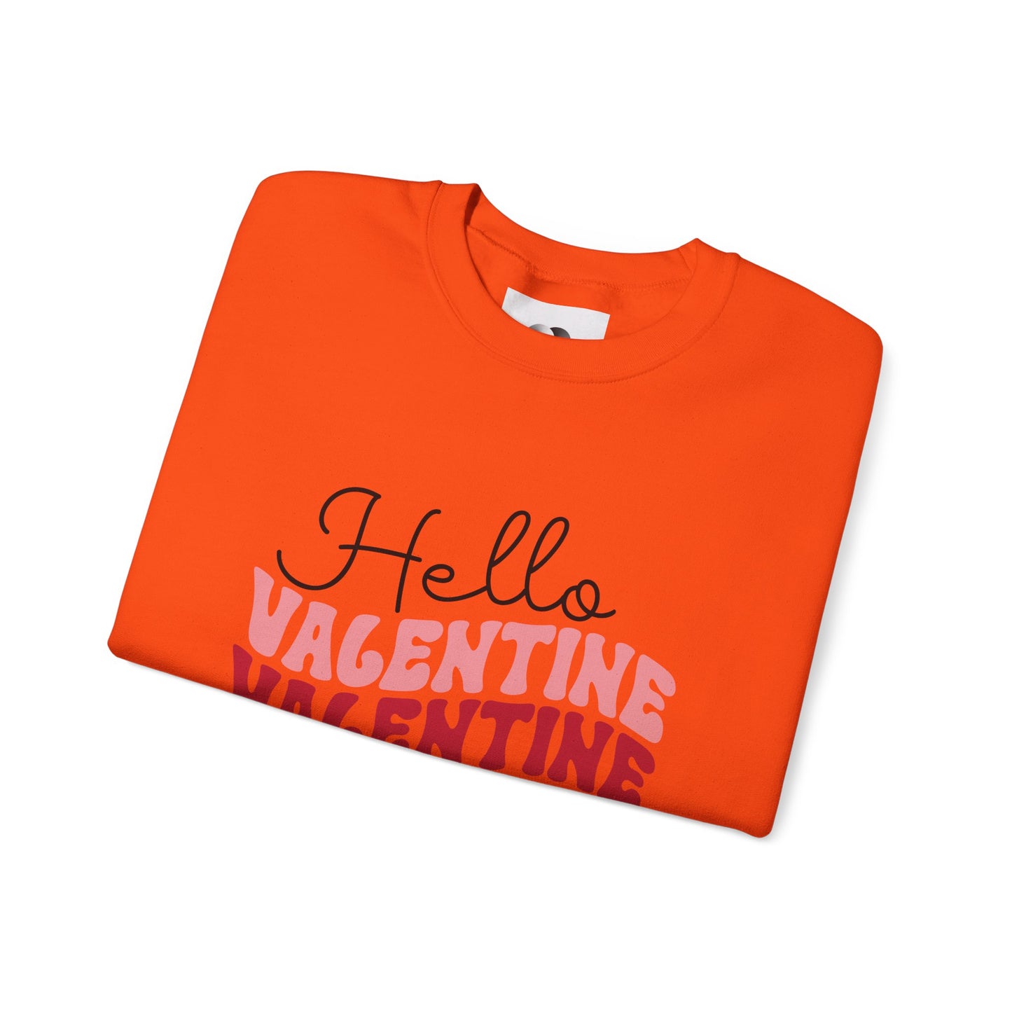 Hello Valentine Unisex Heavy Blend Crewneck Sweatshirt