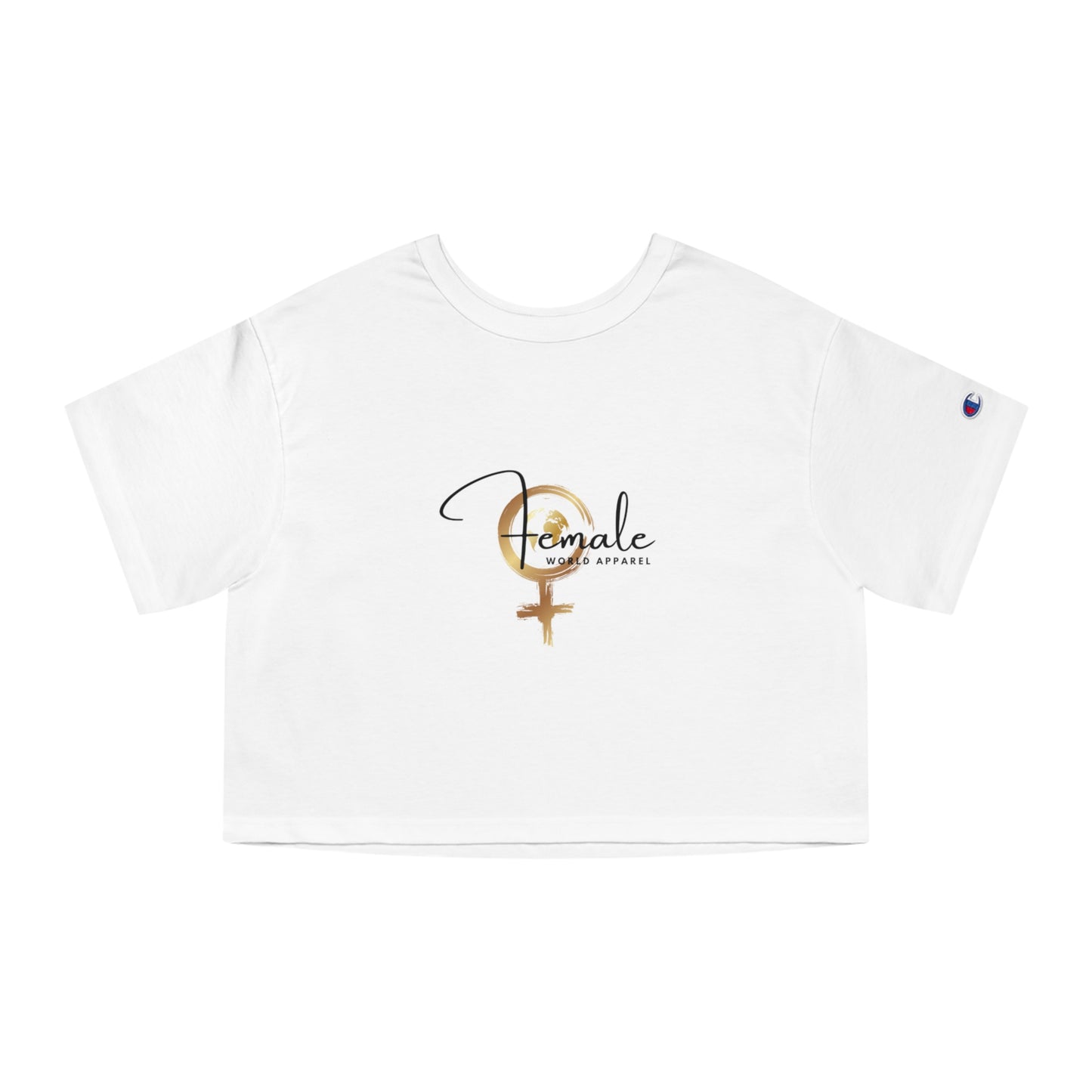 Empowering Women's Heritage Cropped T-Shirt - Feminine Design for Stylish Comfort