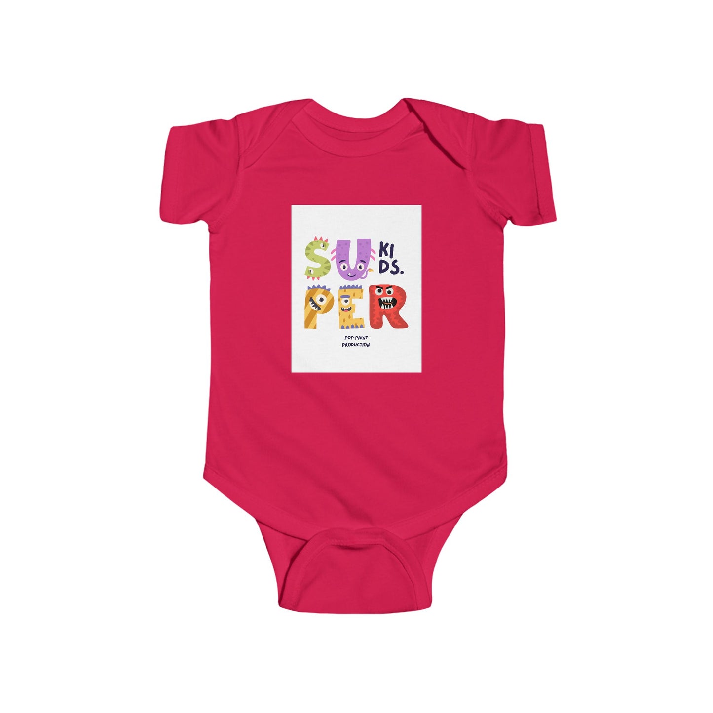 Cute Super Kids Infant Bodysuit - Adorable Baby Outfit for New Parents