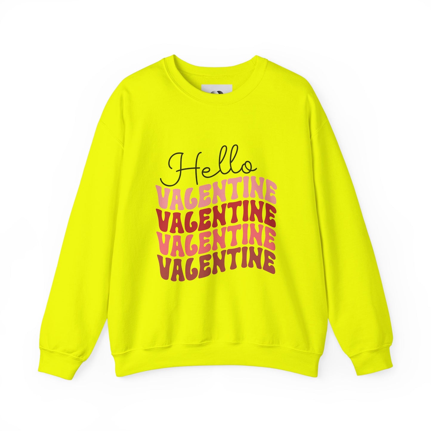 Hello Valentine Unisex Heavy Blend Crewneck Sweatshirt