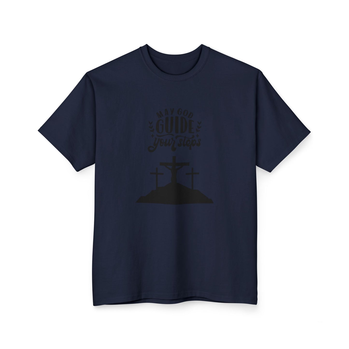 Inspiring Christian Tall T-Shirt - "May God Guide Your Steps"