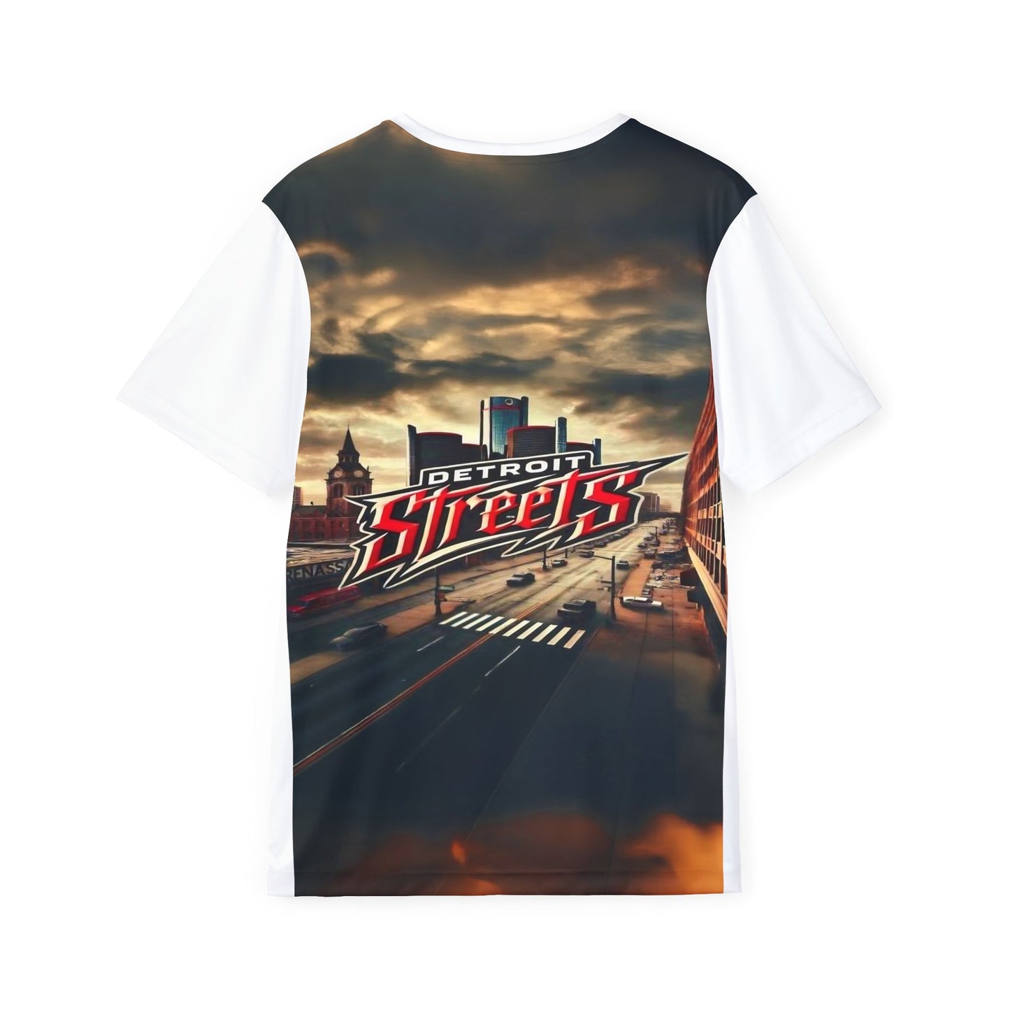 Detroit Streets Men's Sports Jersey - Urban Style Athletic Tee