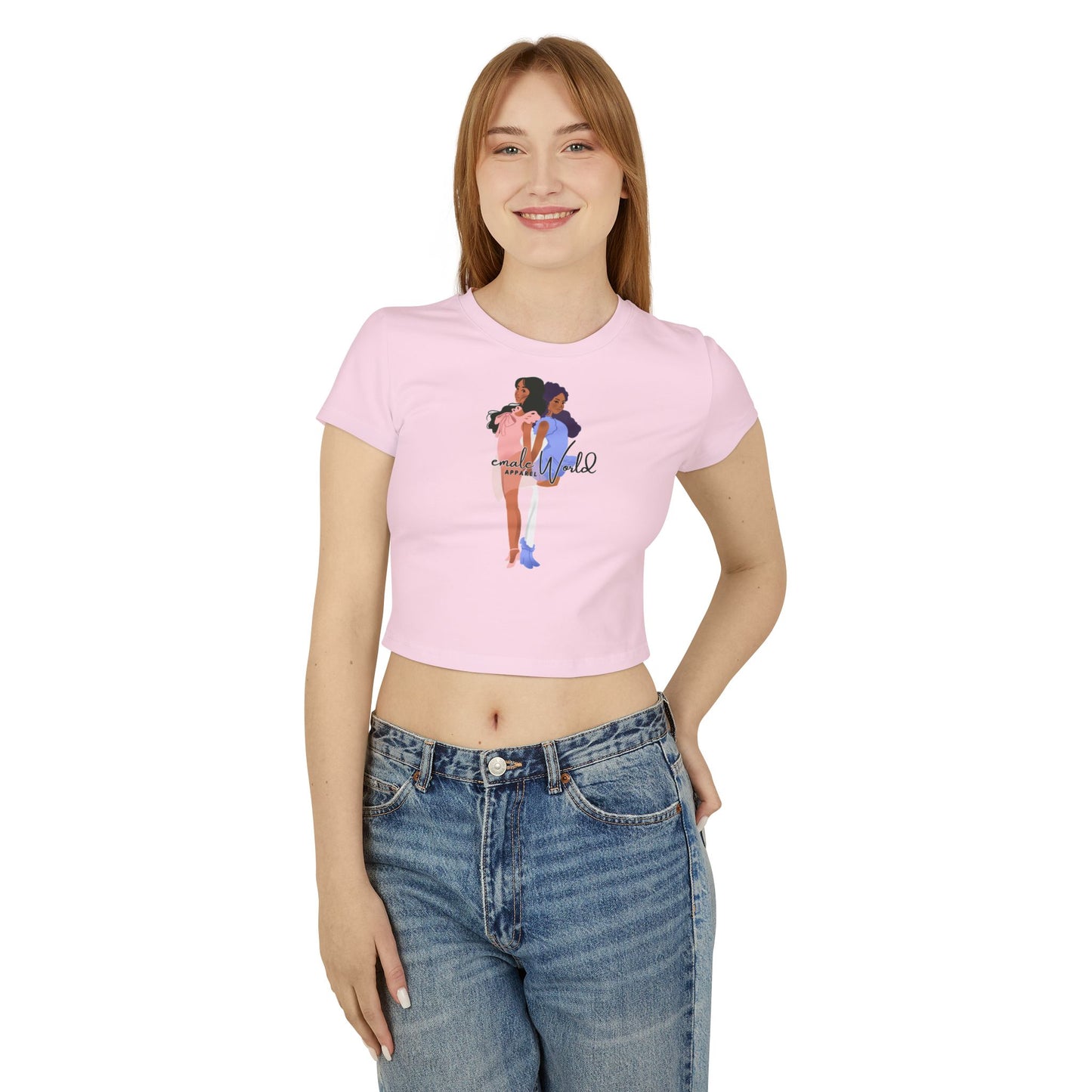 Empowerment Women's Baby Tee - Stylish and Comfortable Tee for Bold Fashion Choices