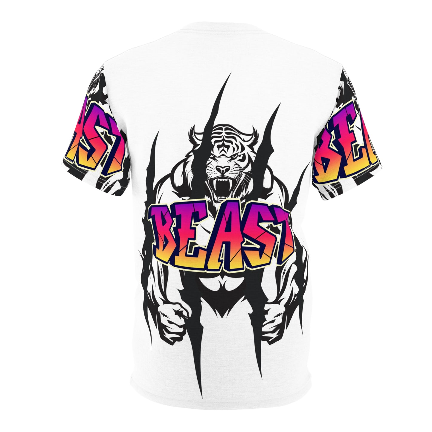 BEAST Mode Unisex Graphic Tee - Bold Tiger Design