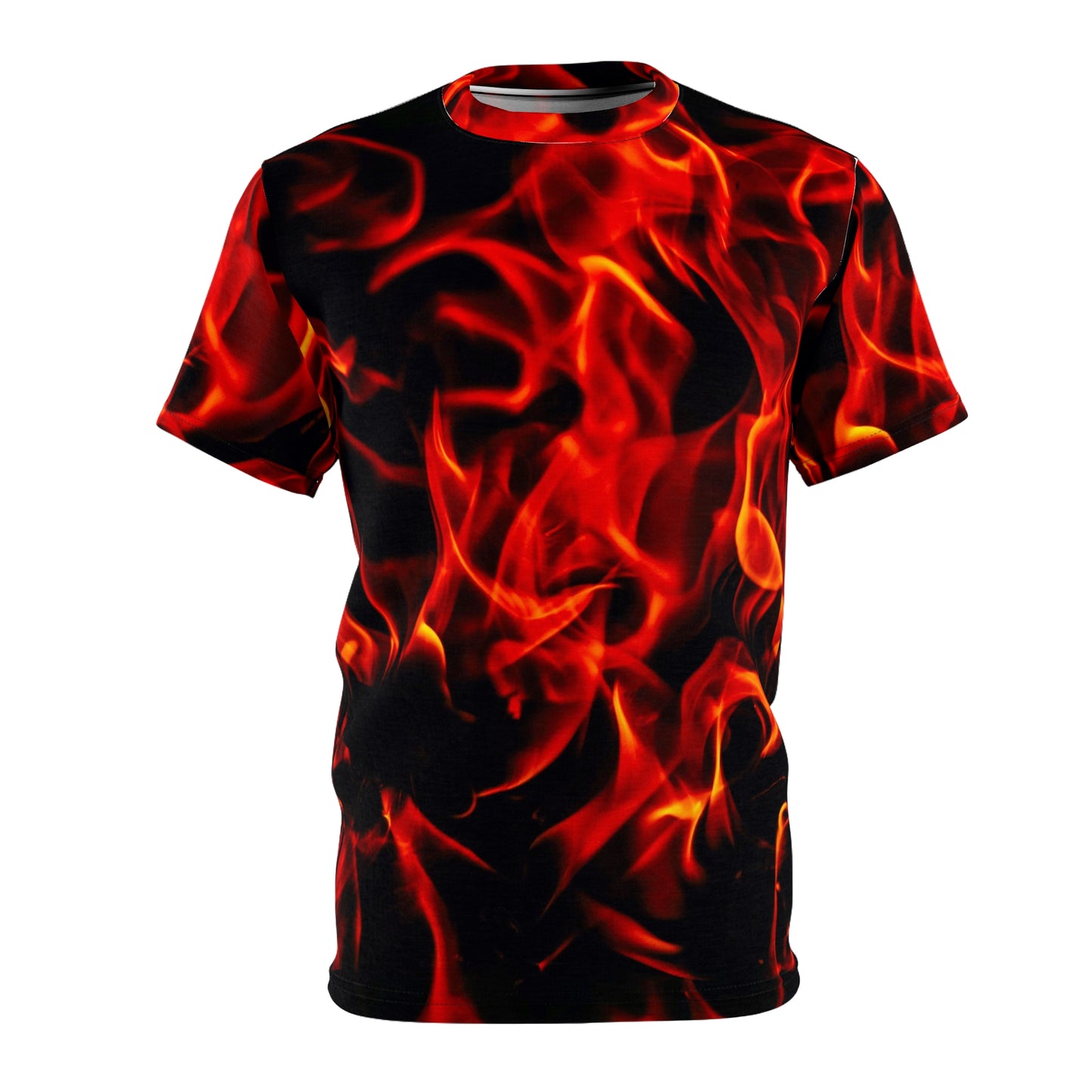 Fiery Flames Unisex Tee - Bold Graphic T-Shirt for Fashion Enthusiasts