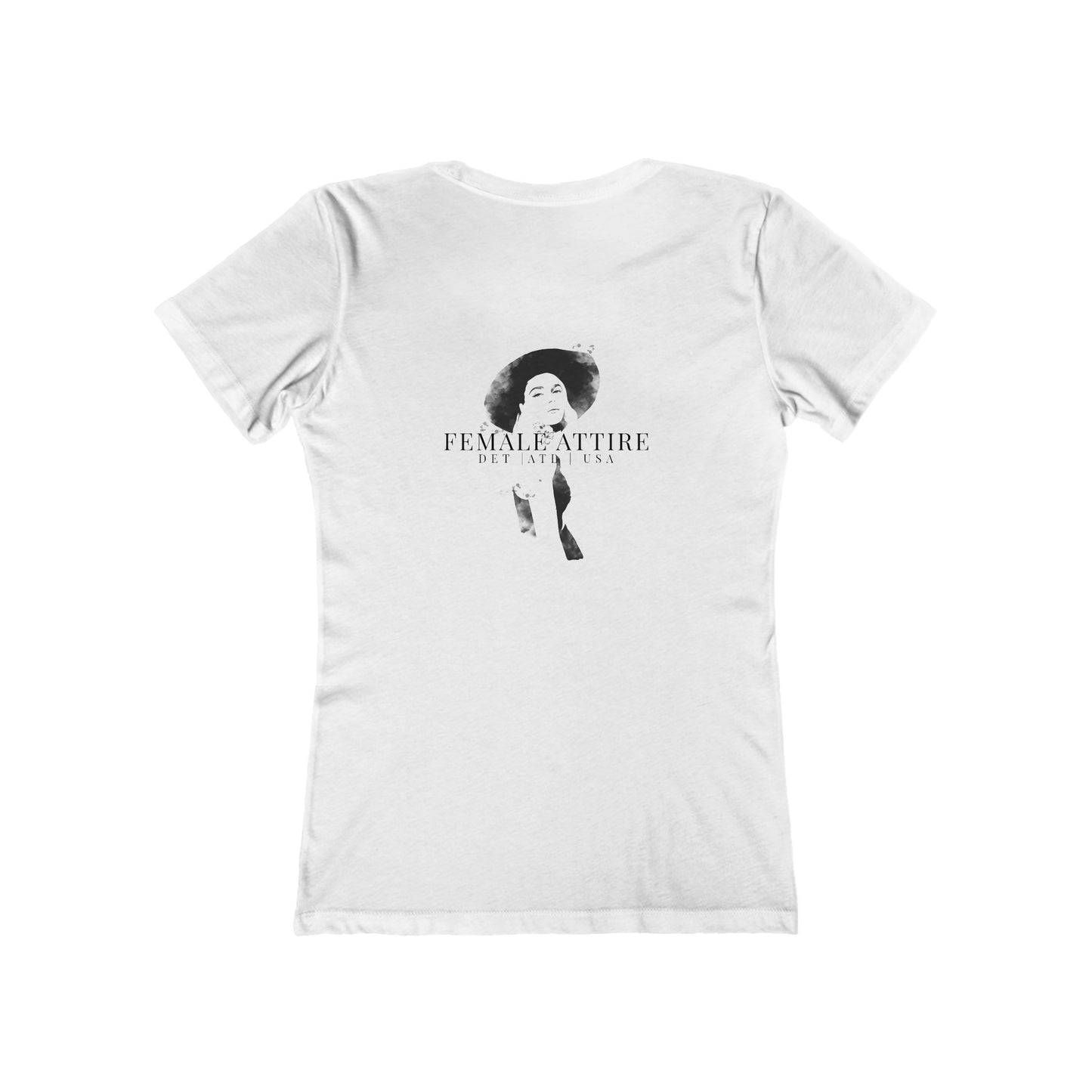 Empowering Feminine Graphic Tee for Women - Female Attire Inspired Design