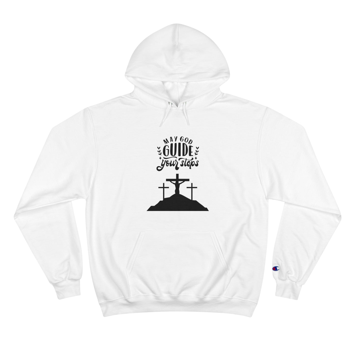 Inspirational Christian Hoodie - "May God Guide Your Steps"