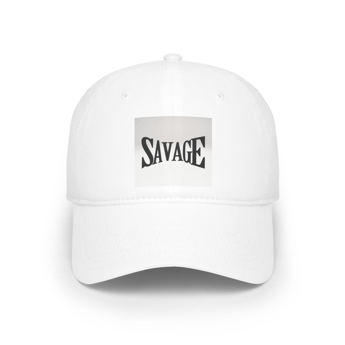 Savage Low Profile Baseball Cap - Unisex Adjustable Hat for Everyday Style