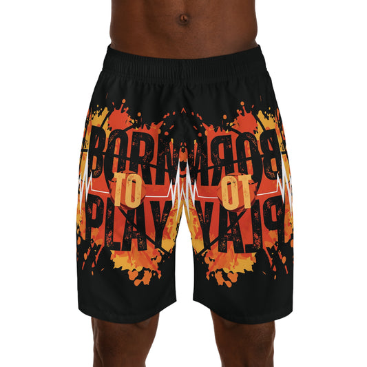 Born to Play Men's Jogger Shorts - Stylish and Comfortable Athletic Wear